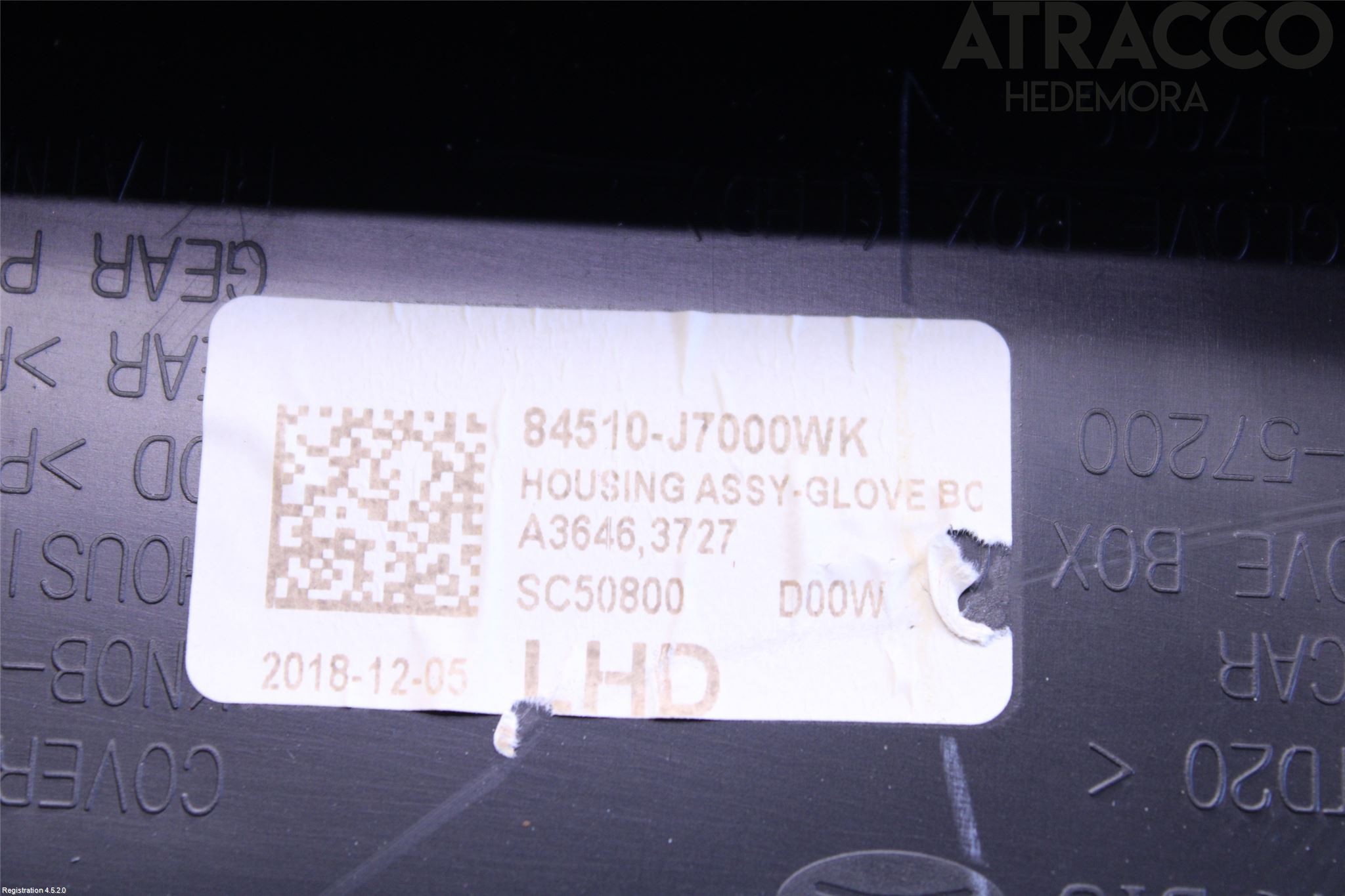 Kia PROCEED 19- Handskfacklucka