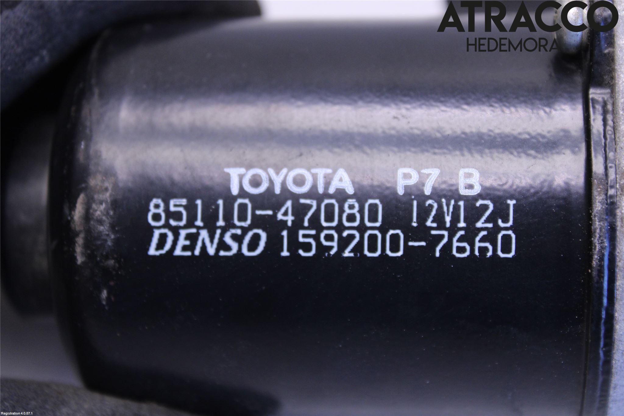 Toyota PRIUS NWH20 04-08 Torkarmotor Vindruta
