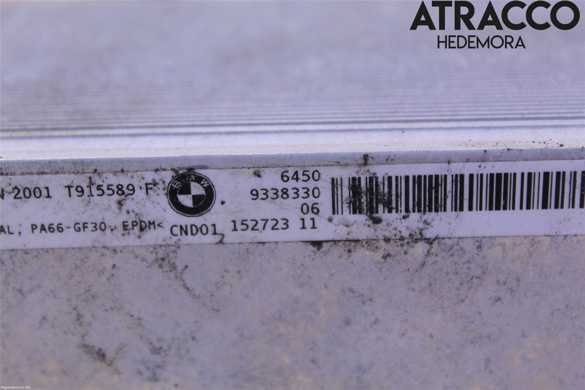 BMW 3 F30/F31/F80 12-19 Ac Kondensor-Kylare