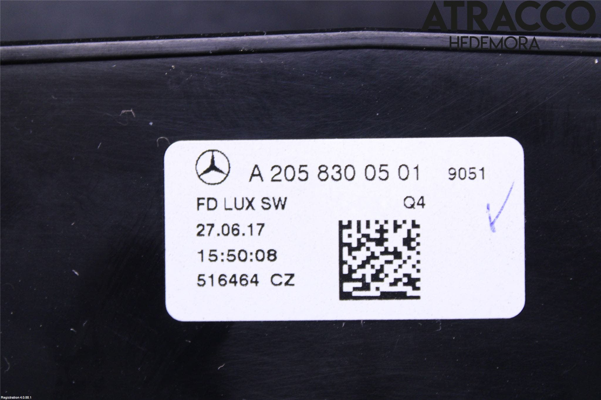 Mercedes-Benz MB C-KLASS (W205) 14-21 Defrosterkanal-Munstycke