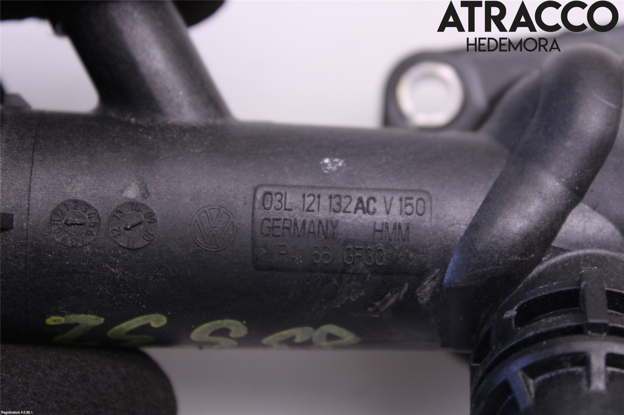 Audi A4 12-15 Kylarslang Fördelningsrör