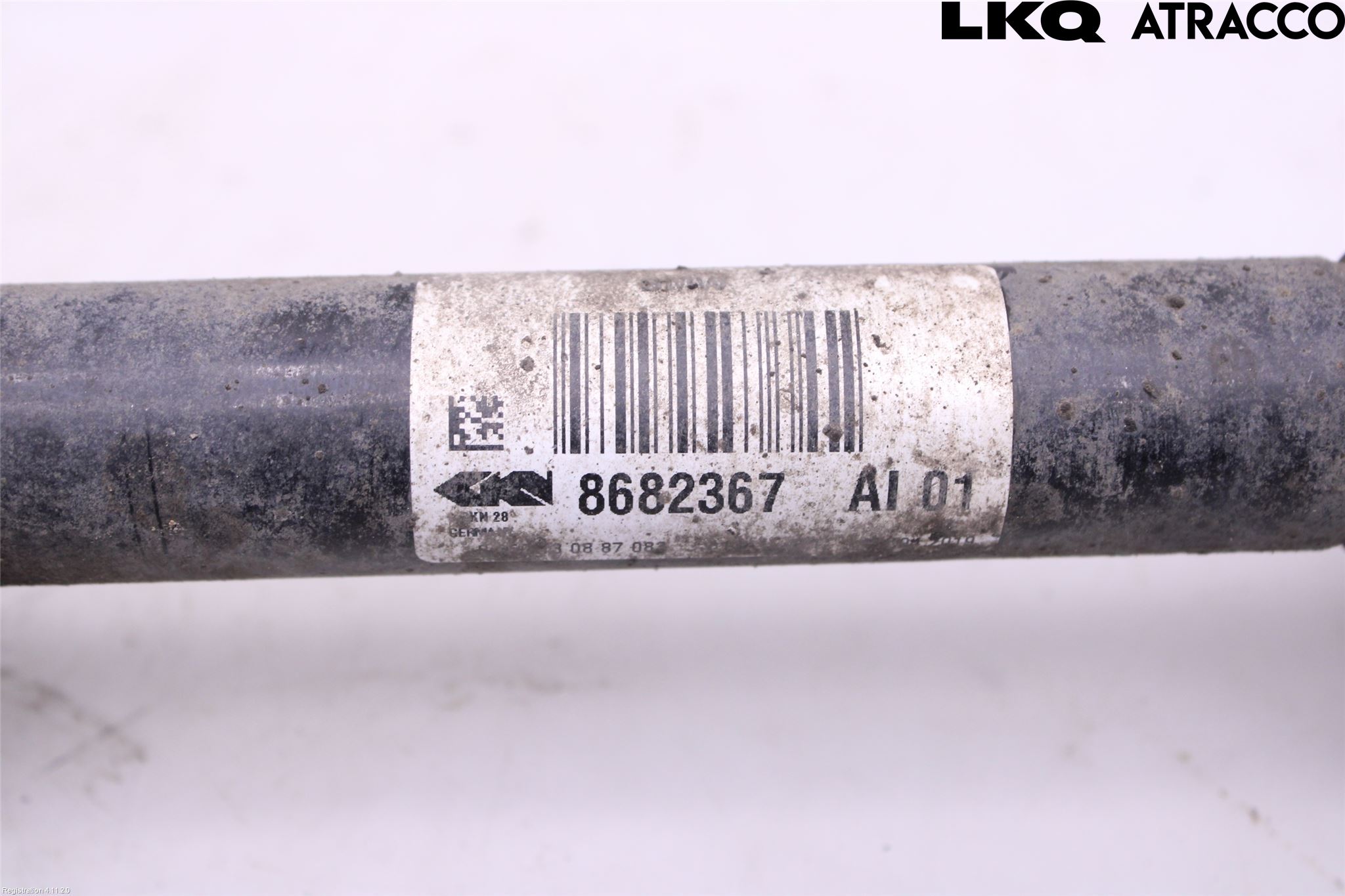 BMW 3 G20/G21/G80/G81 19- Drivaxel Fram Vänster