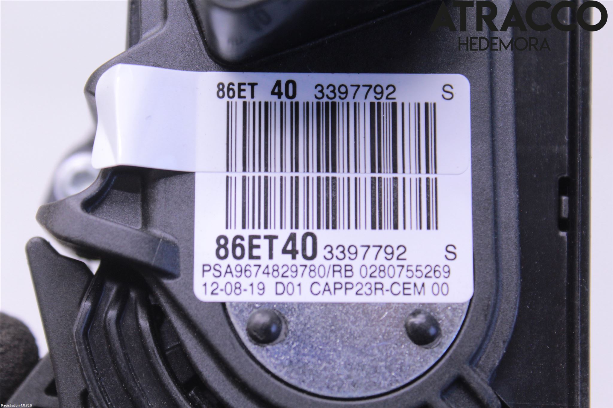 Citroen BERLINGO/E-BERLINGO 19- Gaspedal