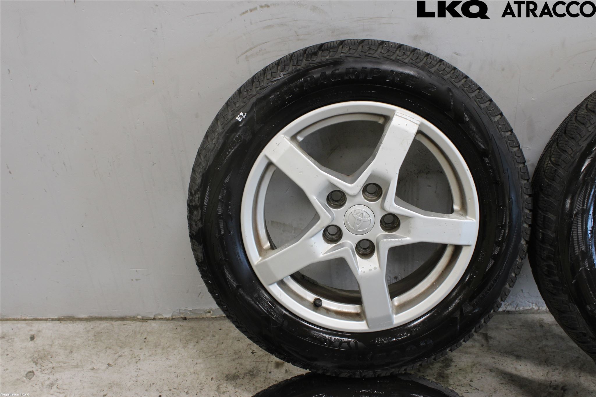 Toyota COROLLA VERSO 04-07 Vinterdäck Alumfälg 4St