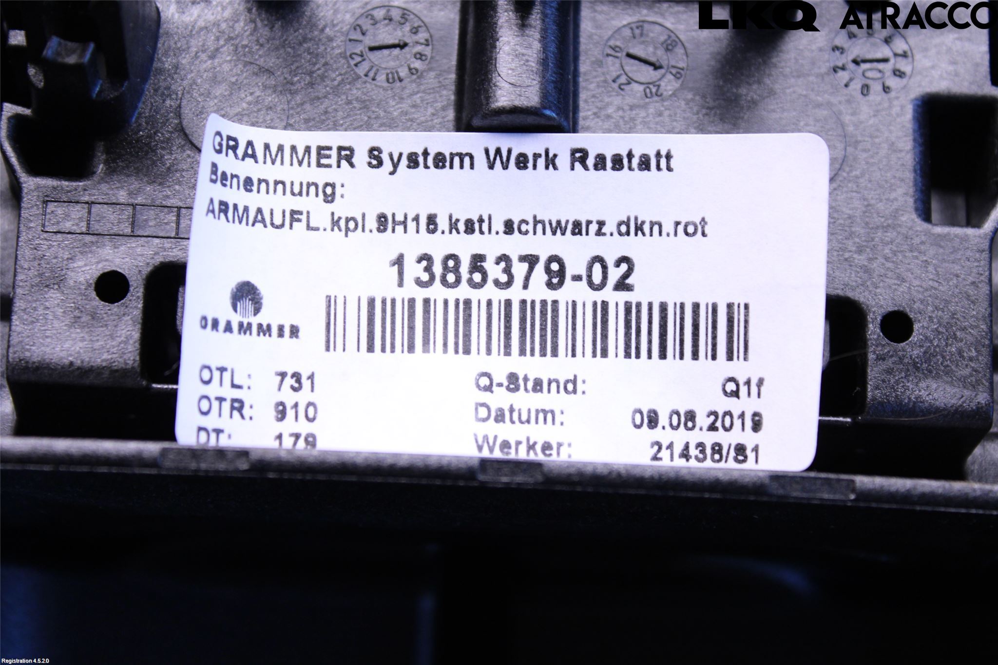 Mercedes-Benz MB CLA-KLASS (C118/X118) 19- Inredning Armstöd