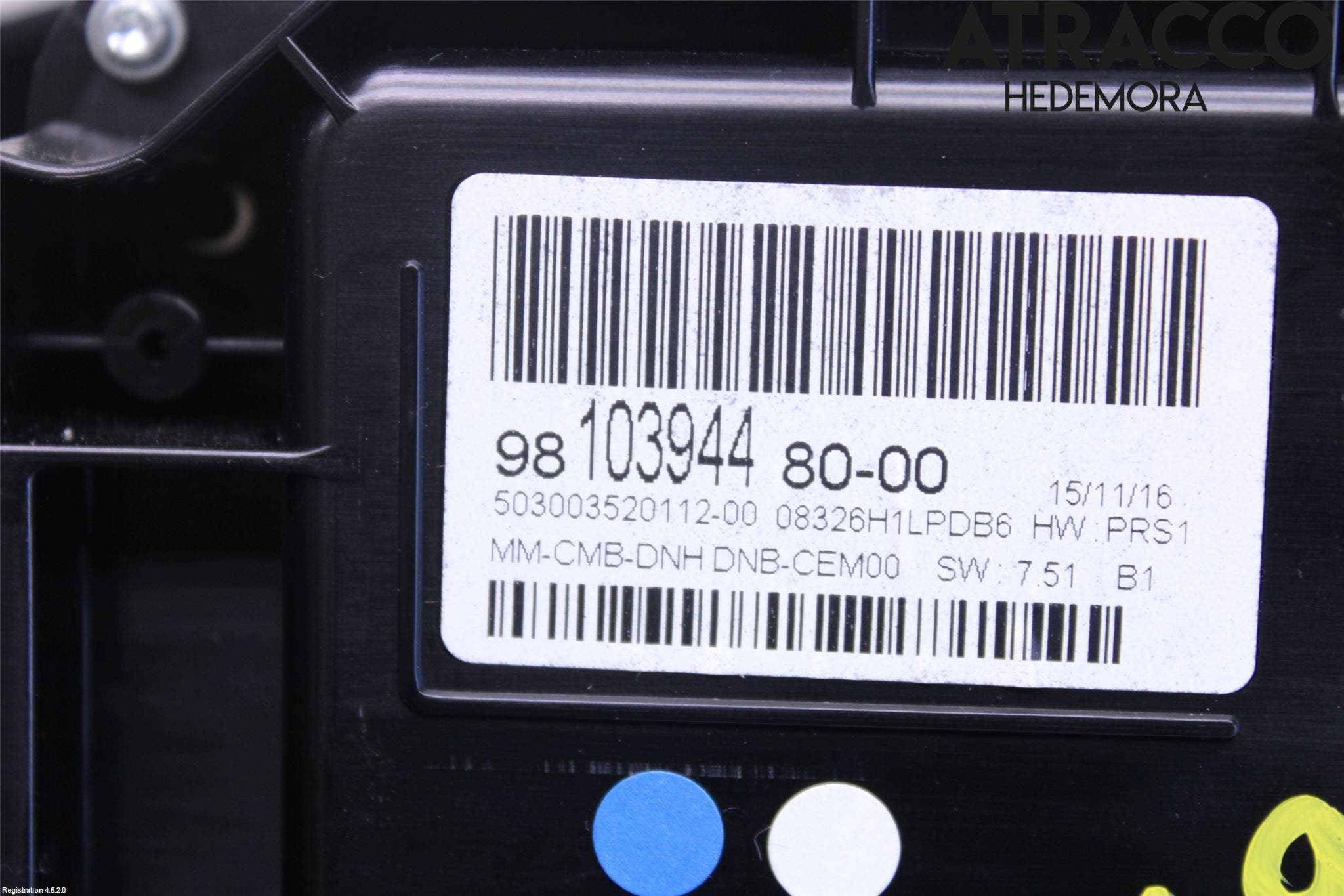 Peugeot 3008 17-24 Instrument Komb