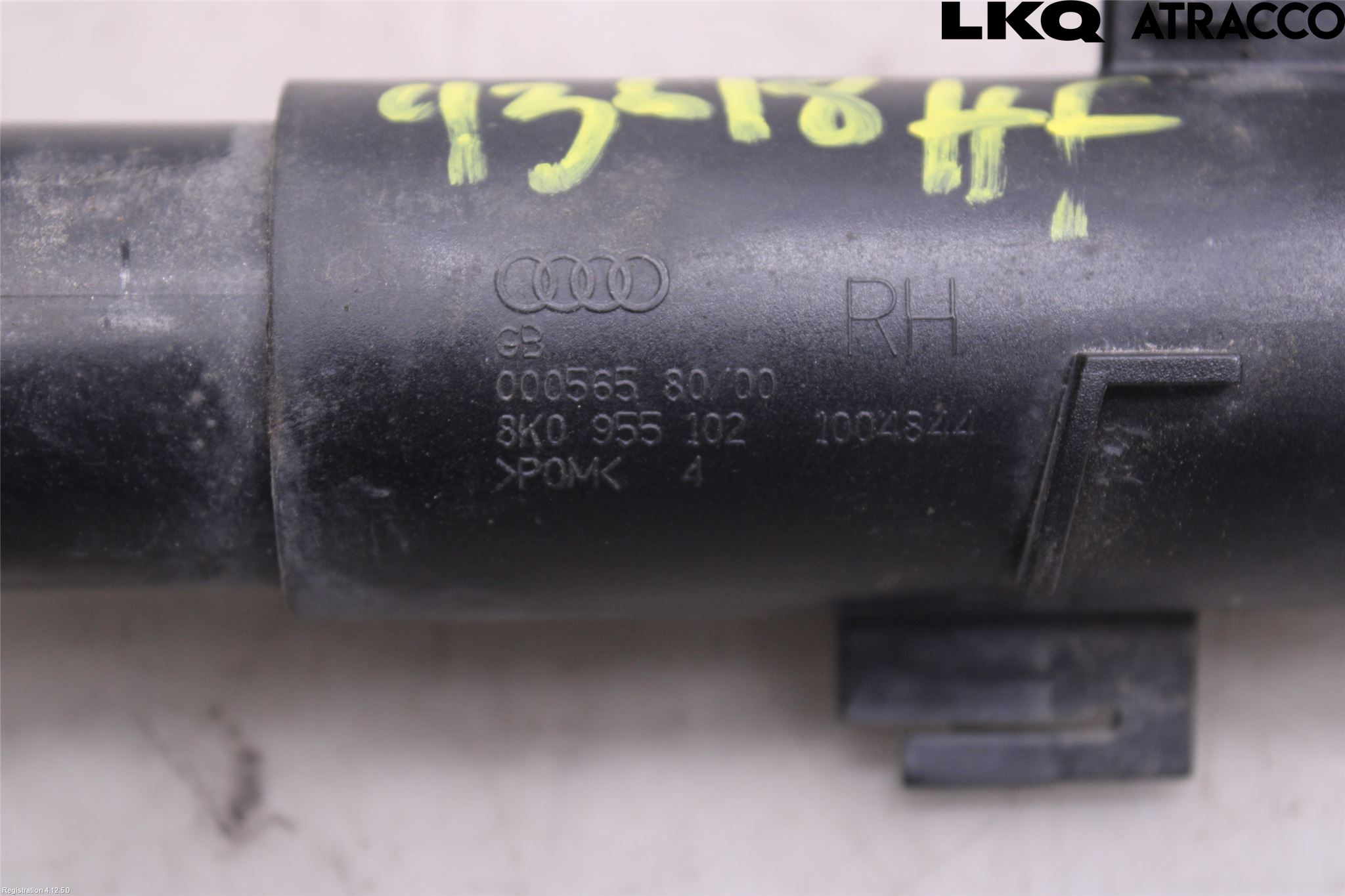 Audi A4/S4 08-11 Spolarmunstycke Strålkastare