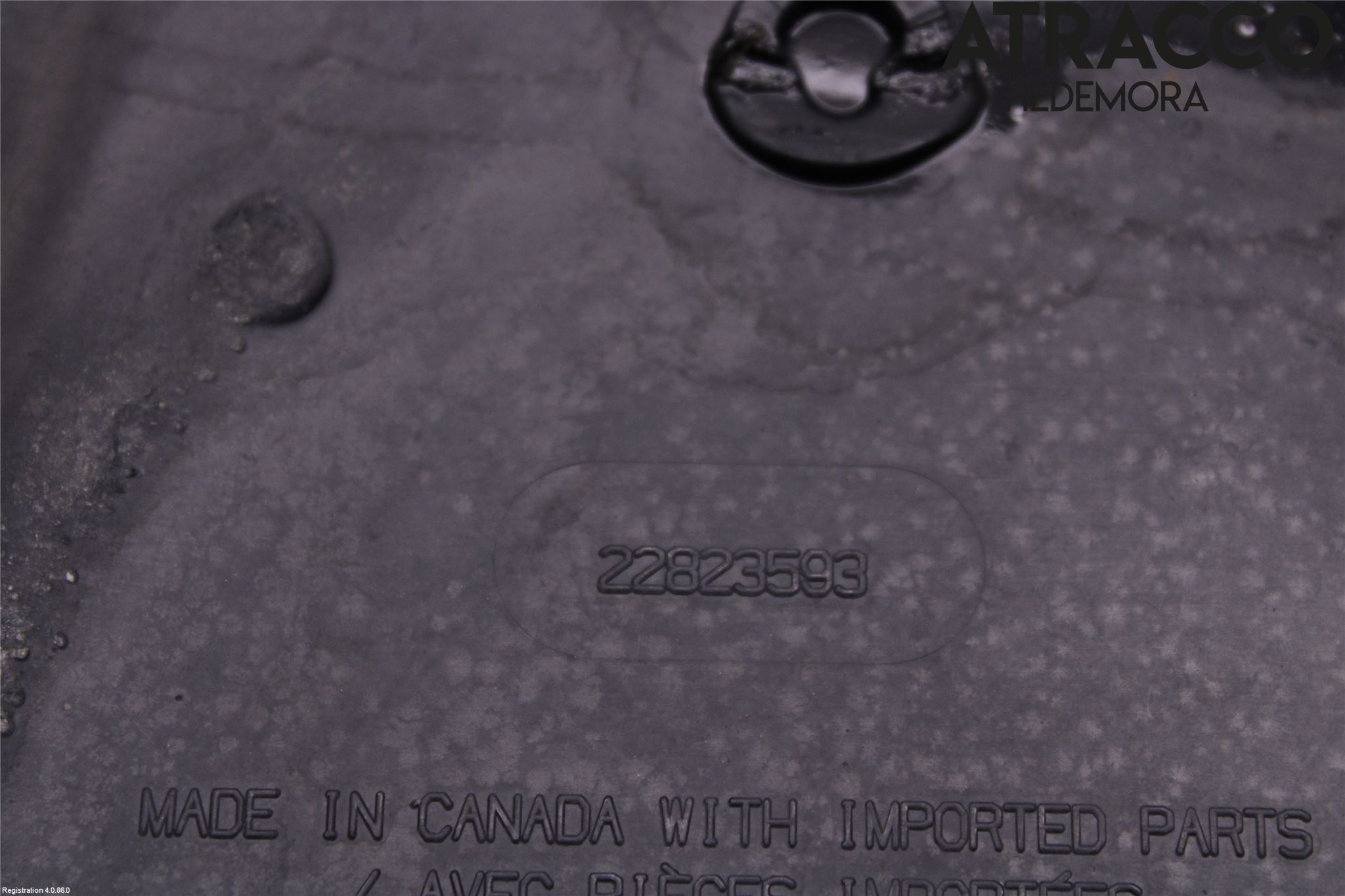 Chevrolet CAMARO Hasplåt Plåt-Plast