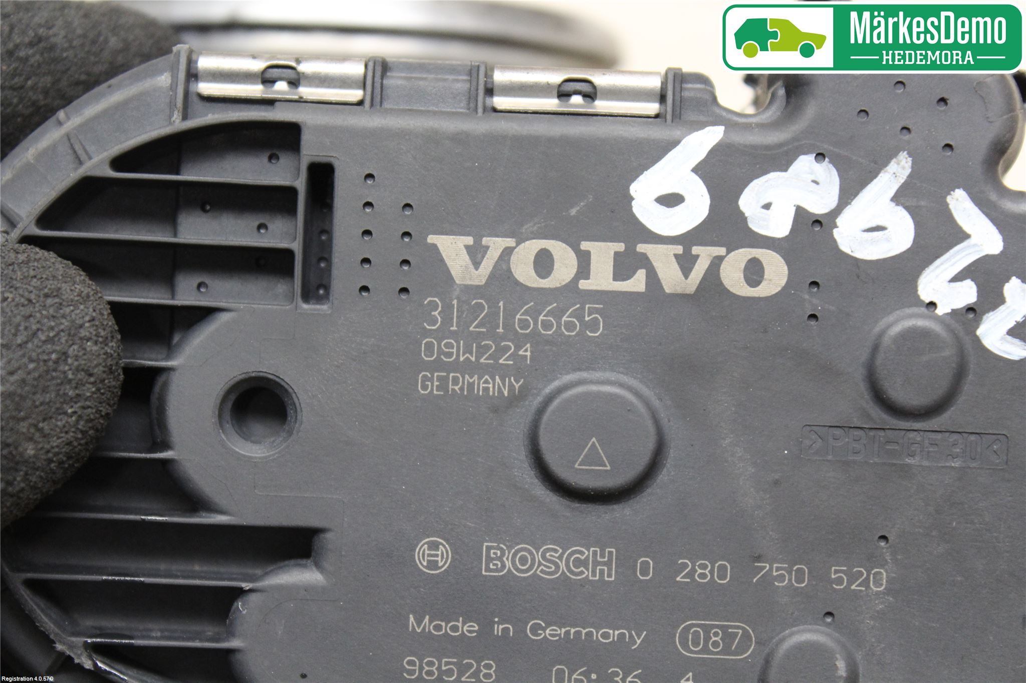 Volvo S80 07-13 Injspjällhus