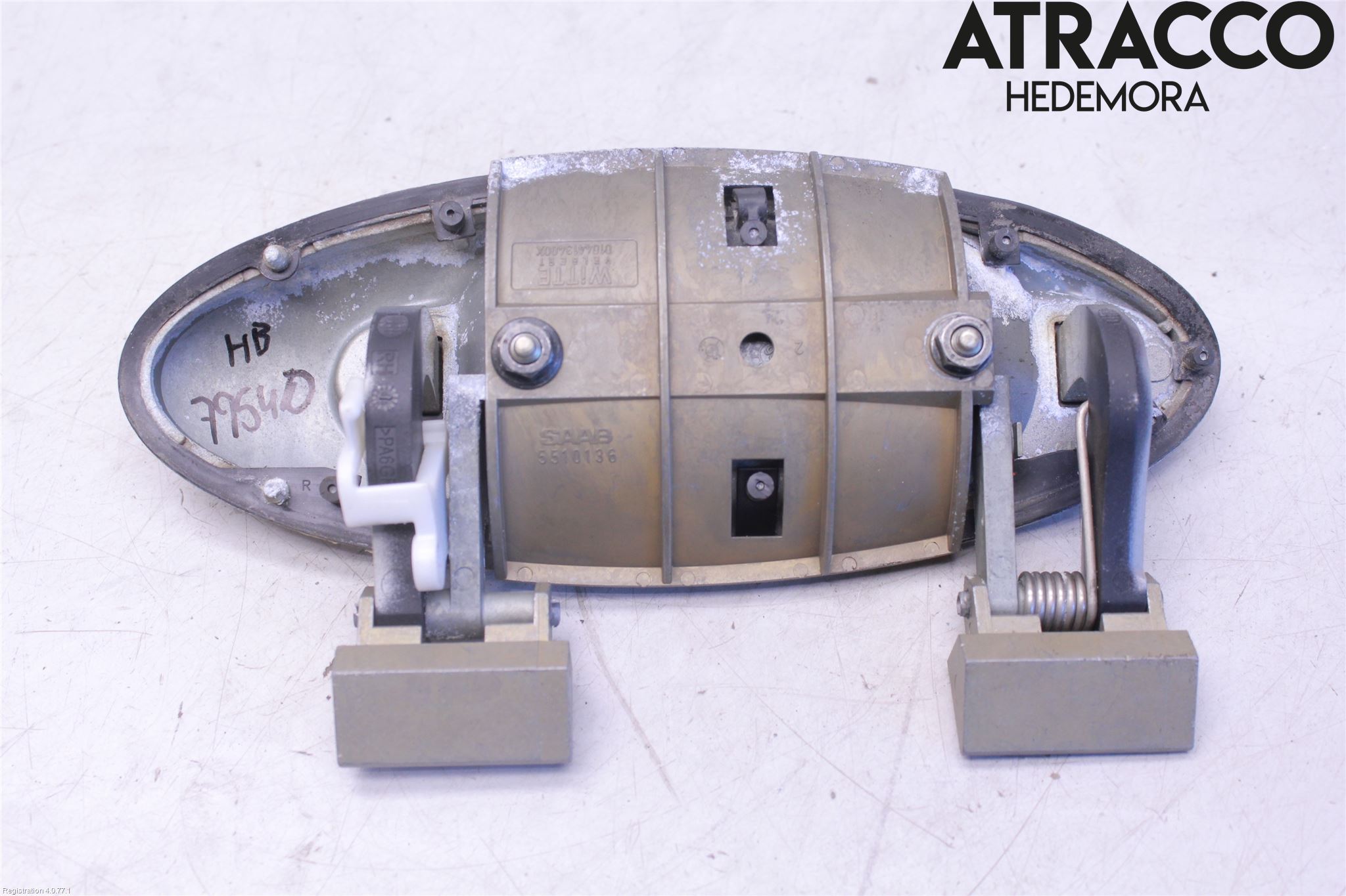 Saab 9-5     06-10 Dörrhandtag Yttre Hö