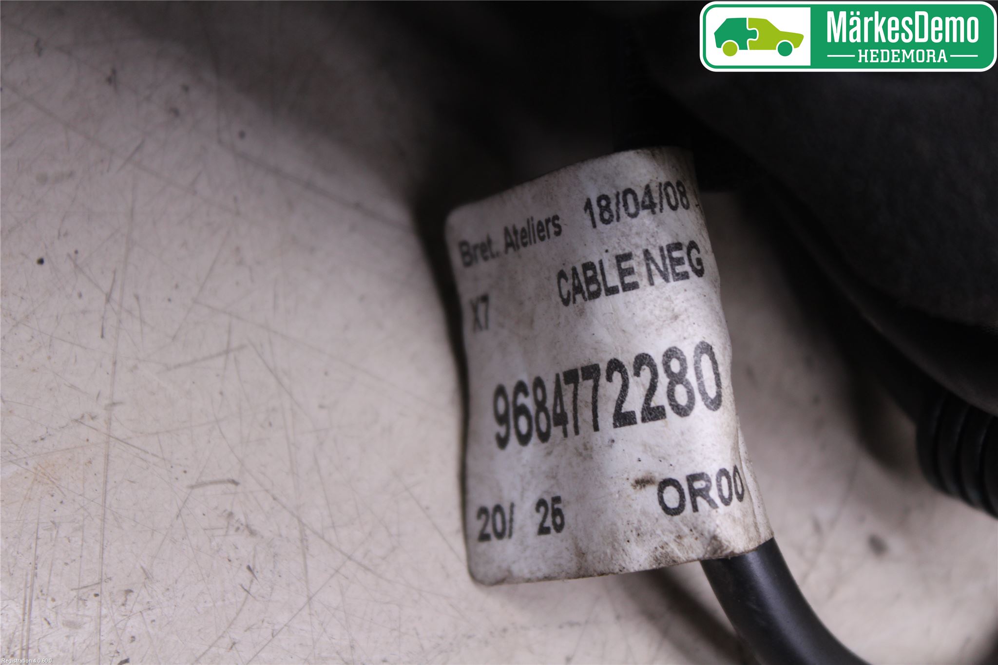 Citroen C5 08-17 Batterikabel