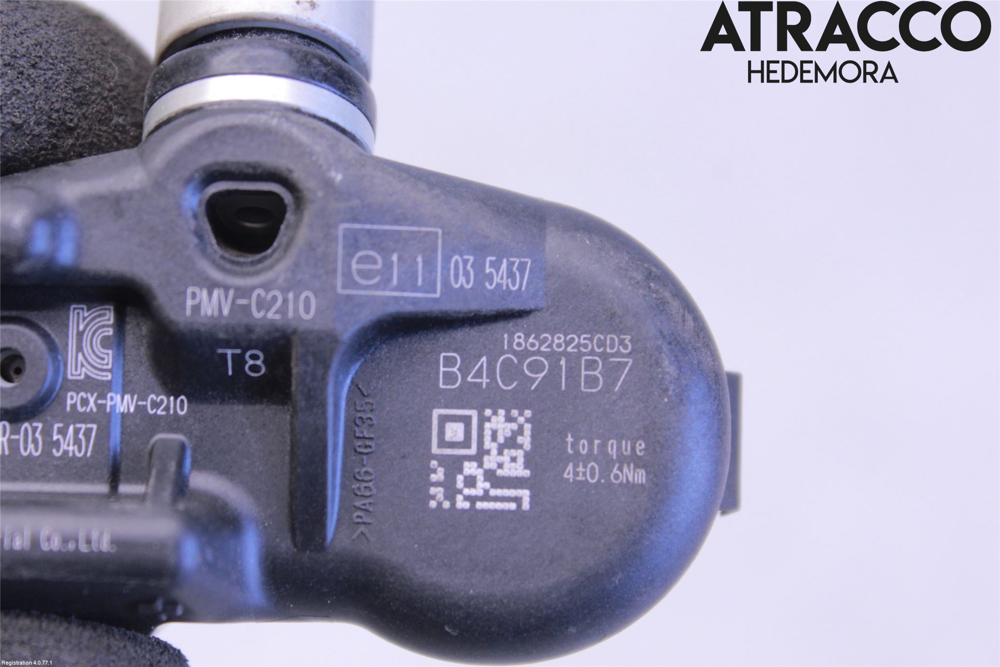 Toyota YARIS XP130 15-20 Givare Däcktryck
