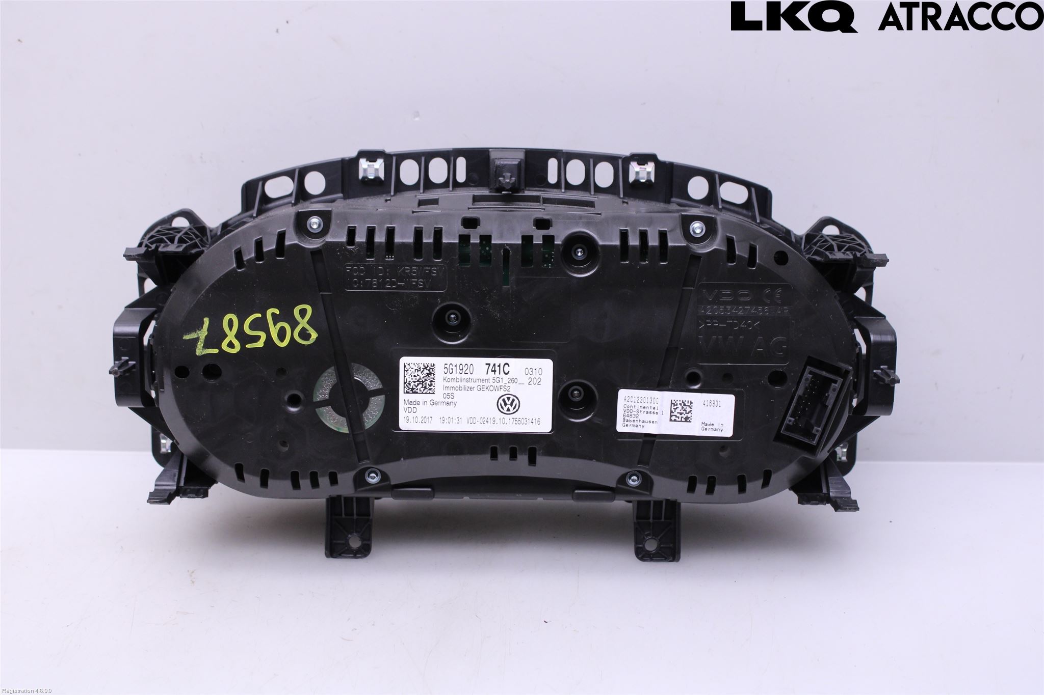 Volkswagen VW GOLF / E-GOLF VII 13-20 Instrument Komb