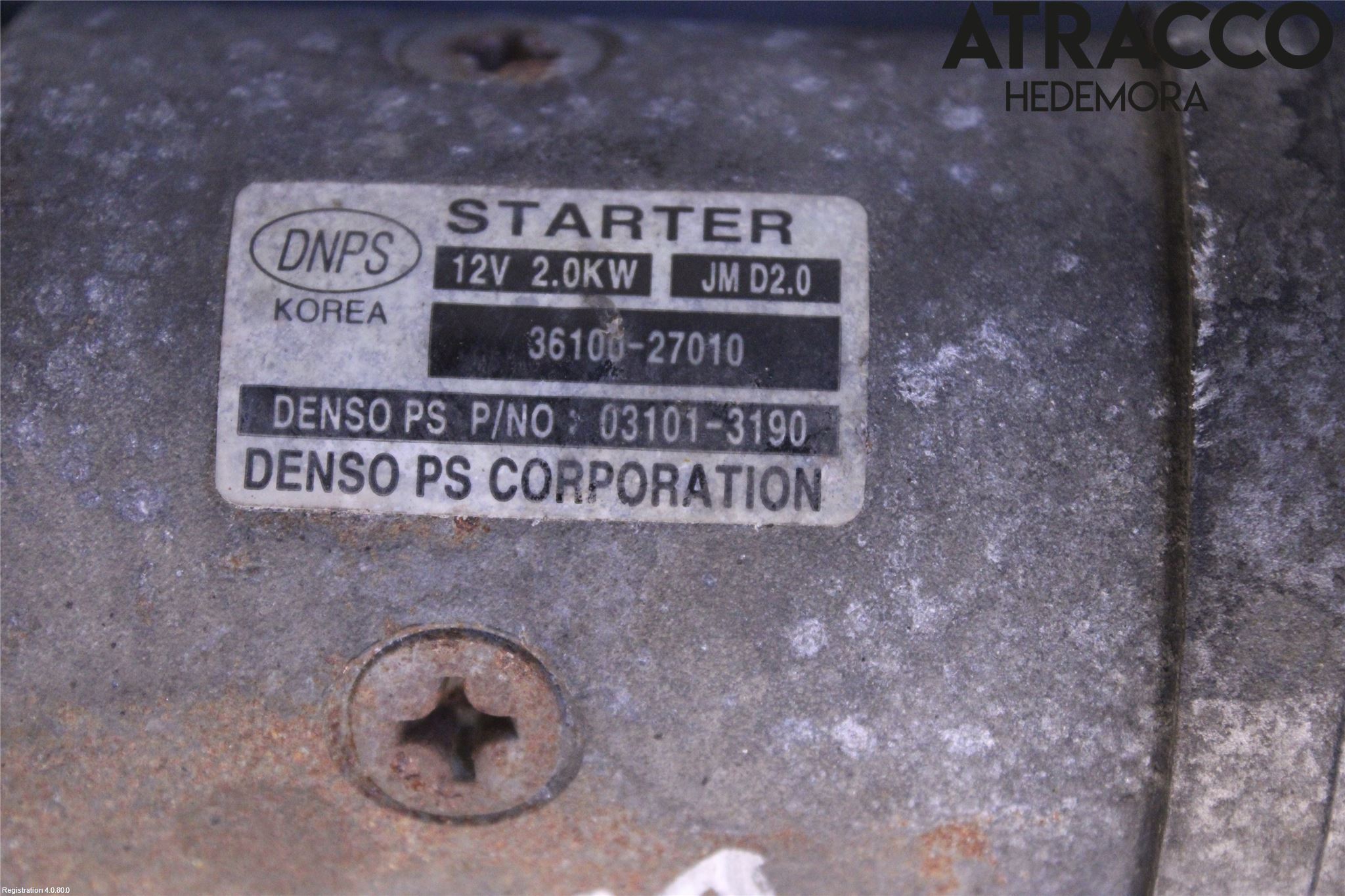Hyundai SONATA 06-10 Startmotor Diesel