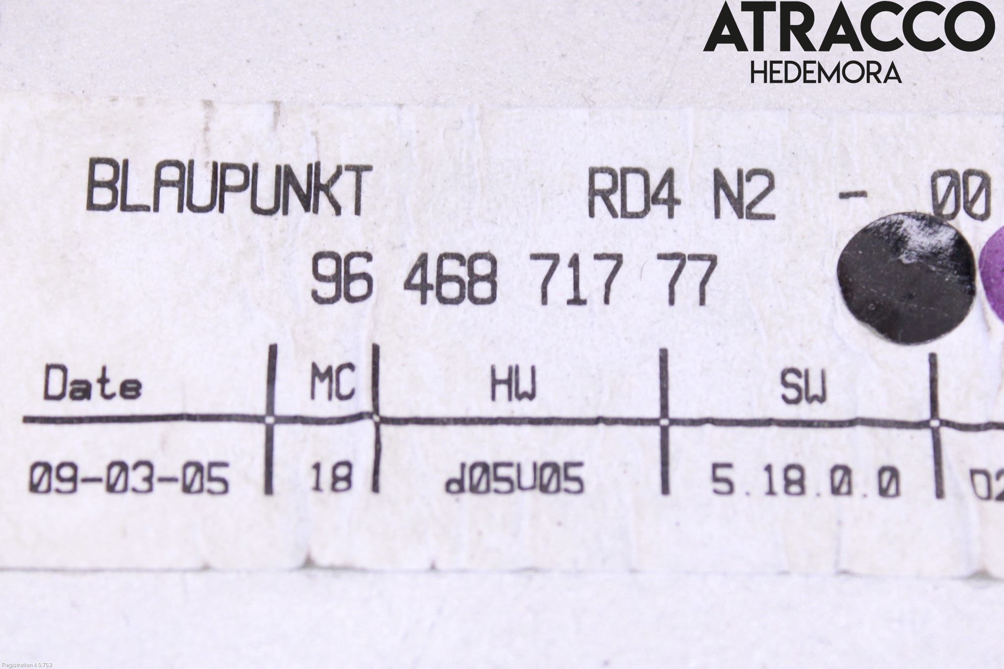 Peugeot 407 Cd Radio - Multimediapanel