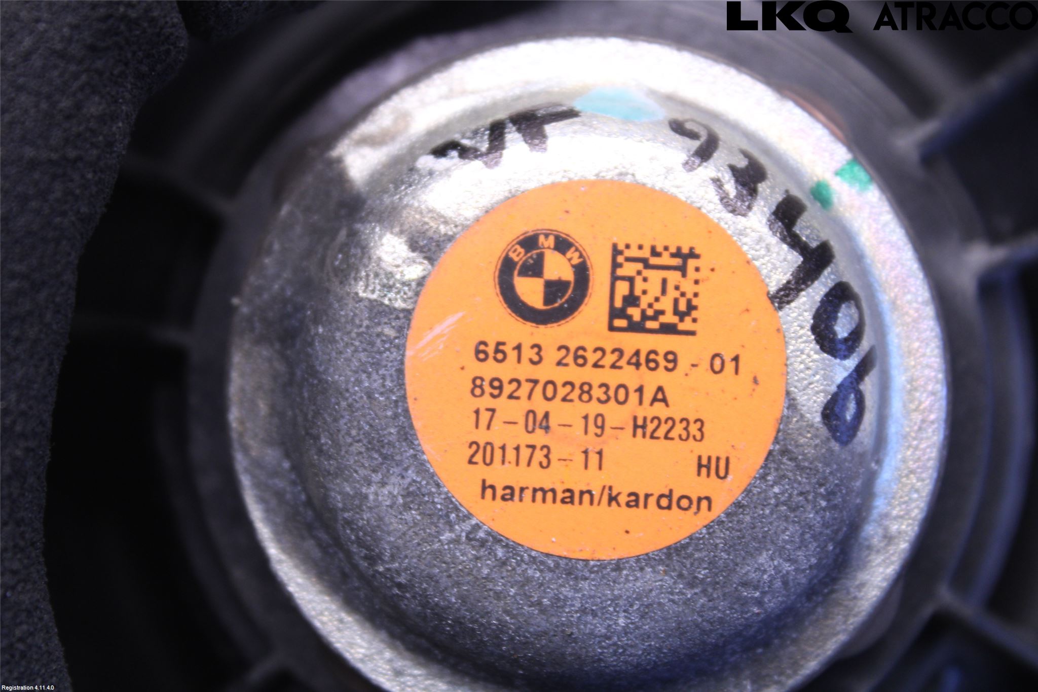 BMW 3 G20/G21/G80/G81 19- Högtalare