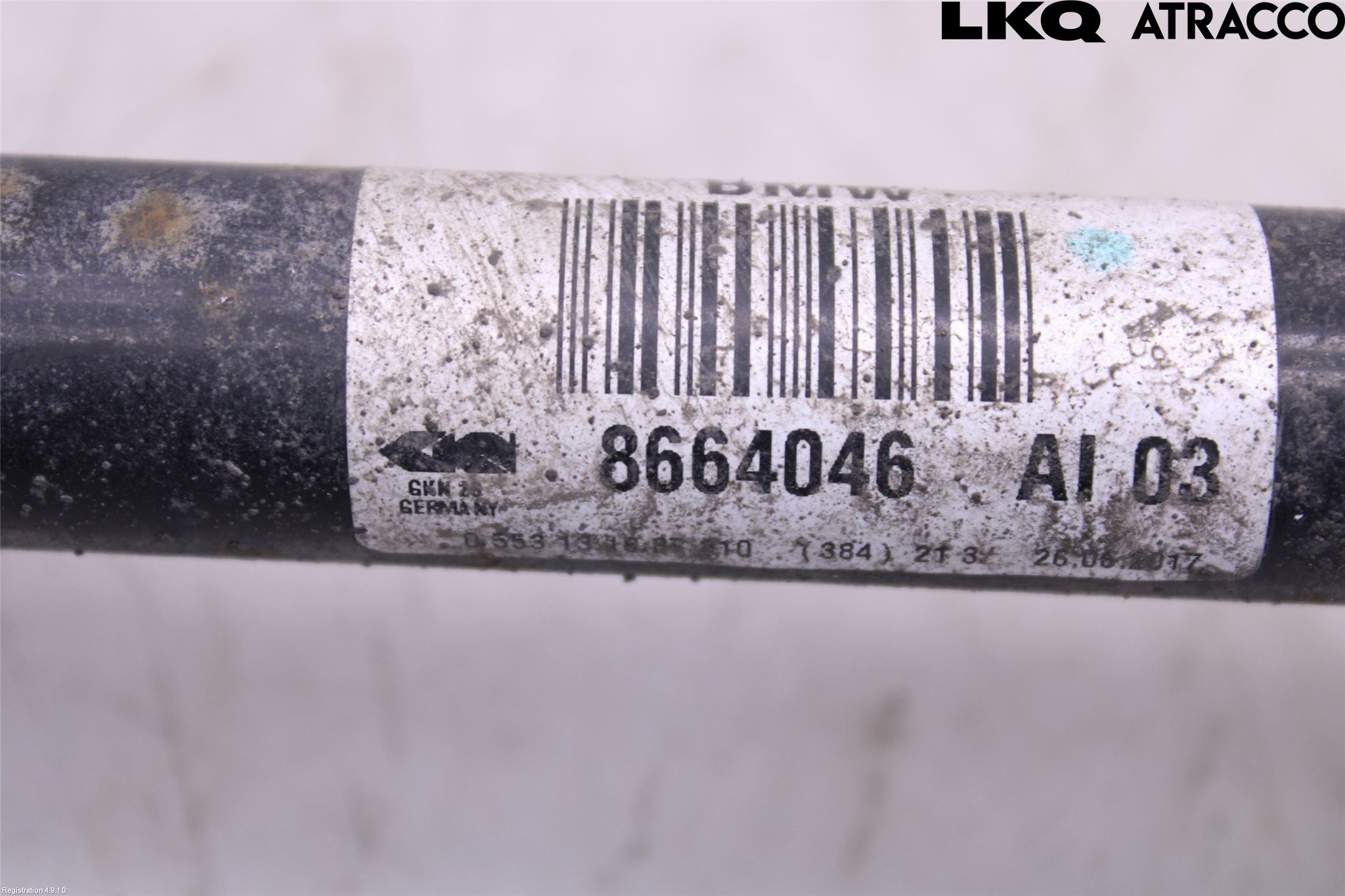 BMW 5 G30/G31/F90 17-23 Drivaxel Bak Höger