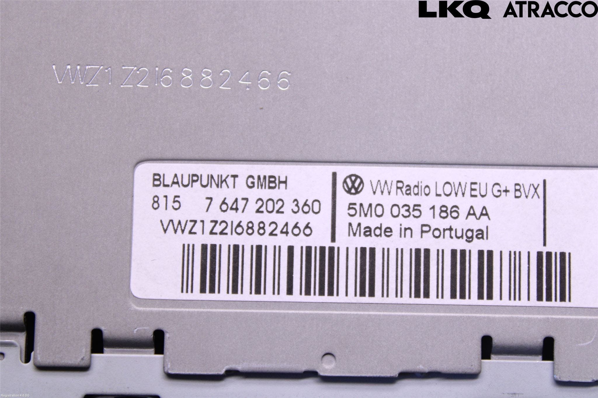 Volkswagen VW CADDY 11-15 Cd Radio - Multimediapanel