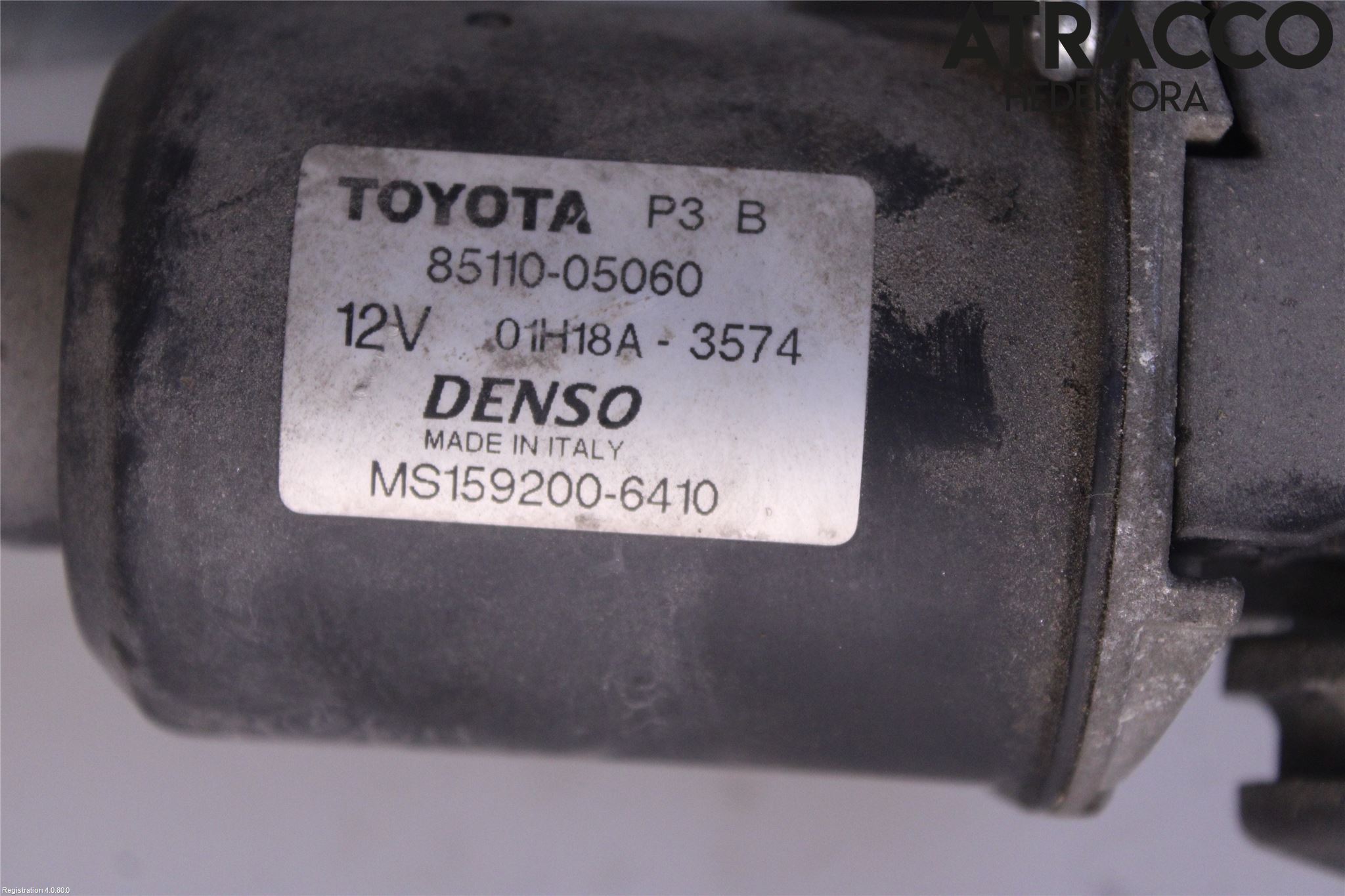 Toyota AVENSIS 03-06 Torkarmotor Vindruta