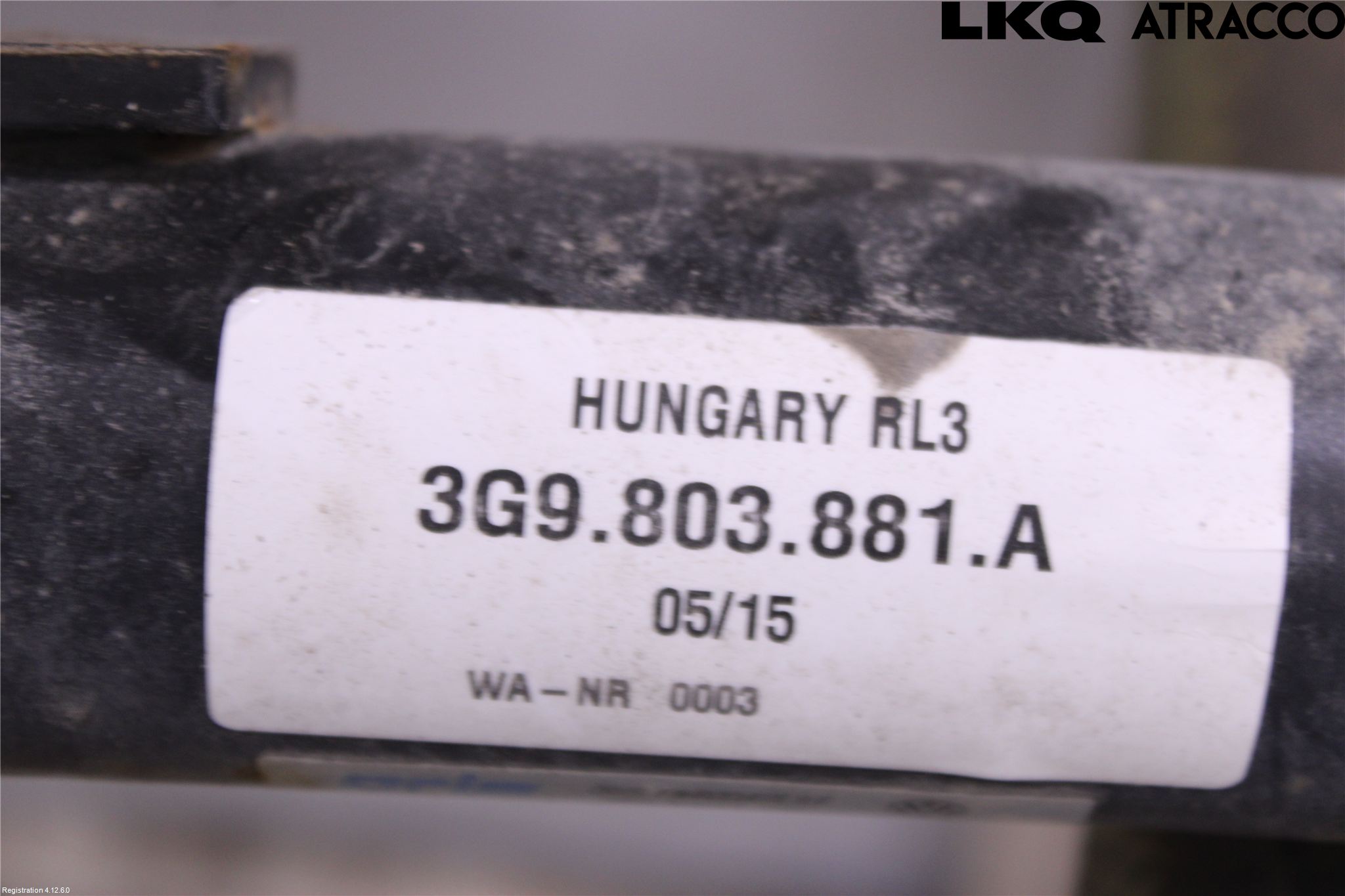 Volkswagen VW PASSAT 15-19 Dragkrok