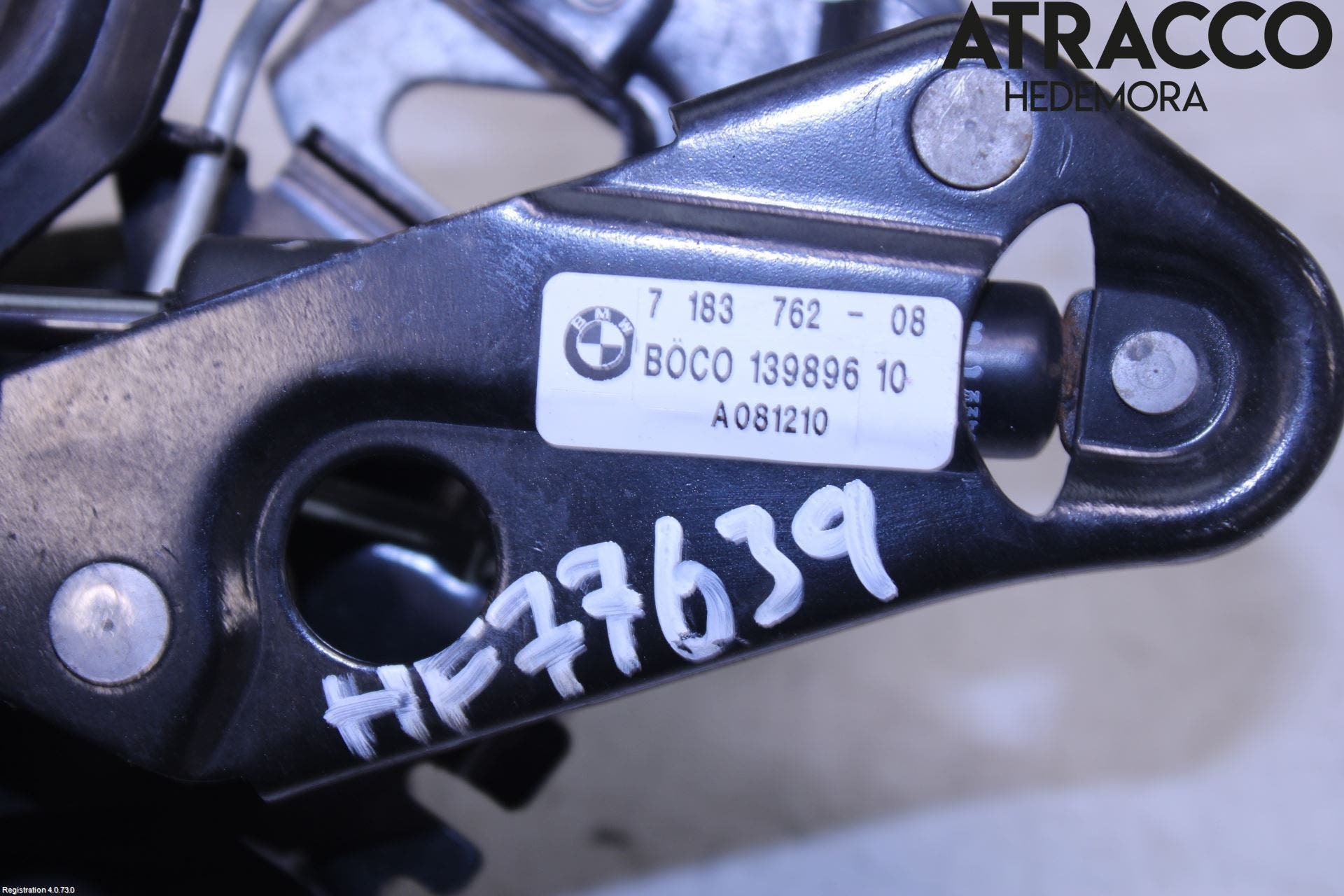 BMW 5 F10/F11/F18 09-17 Huvlås