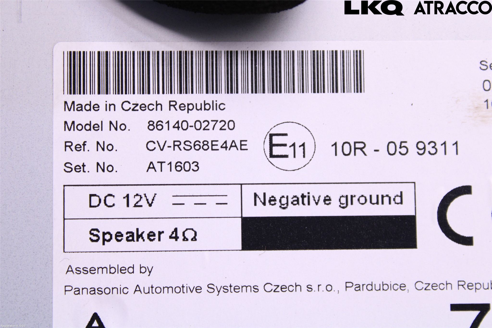 Toyota COROLLA 19- Cd Radio - Multimediapanel
