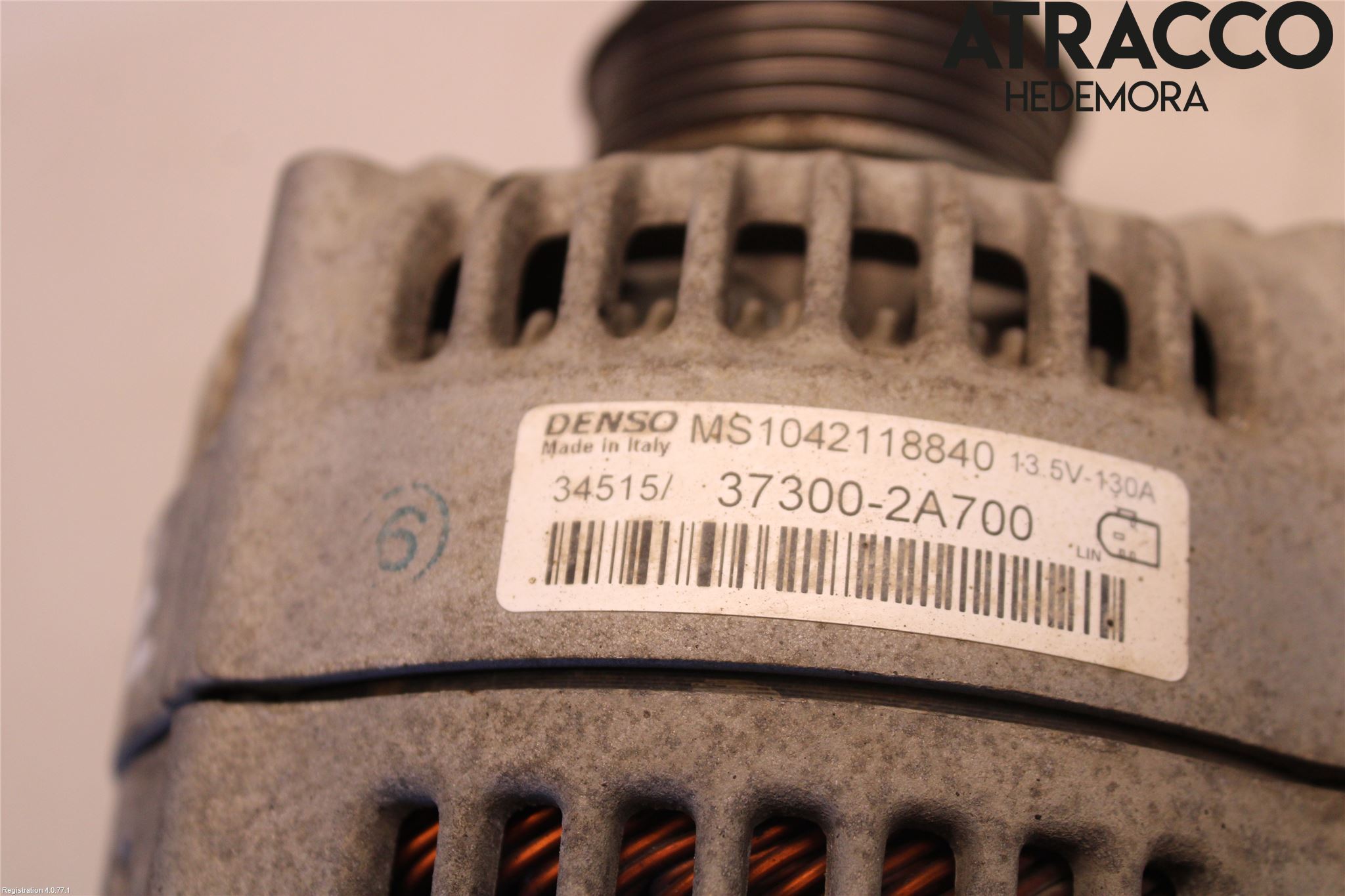 Kia SPORTAGE (QL) 16-21 Generator