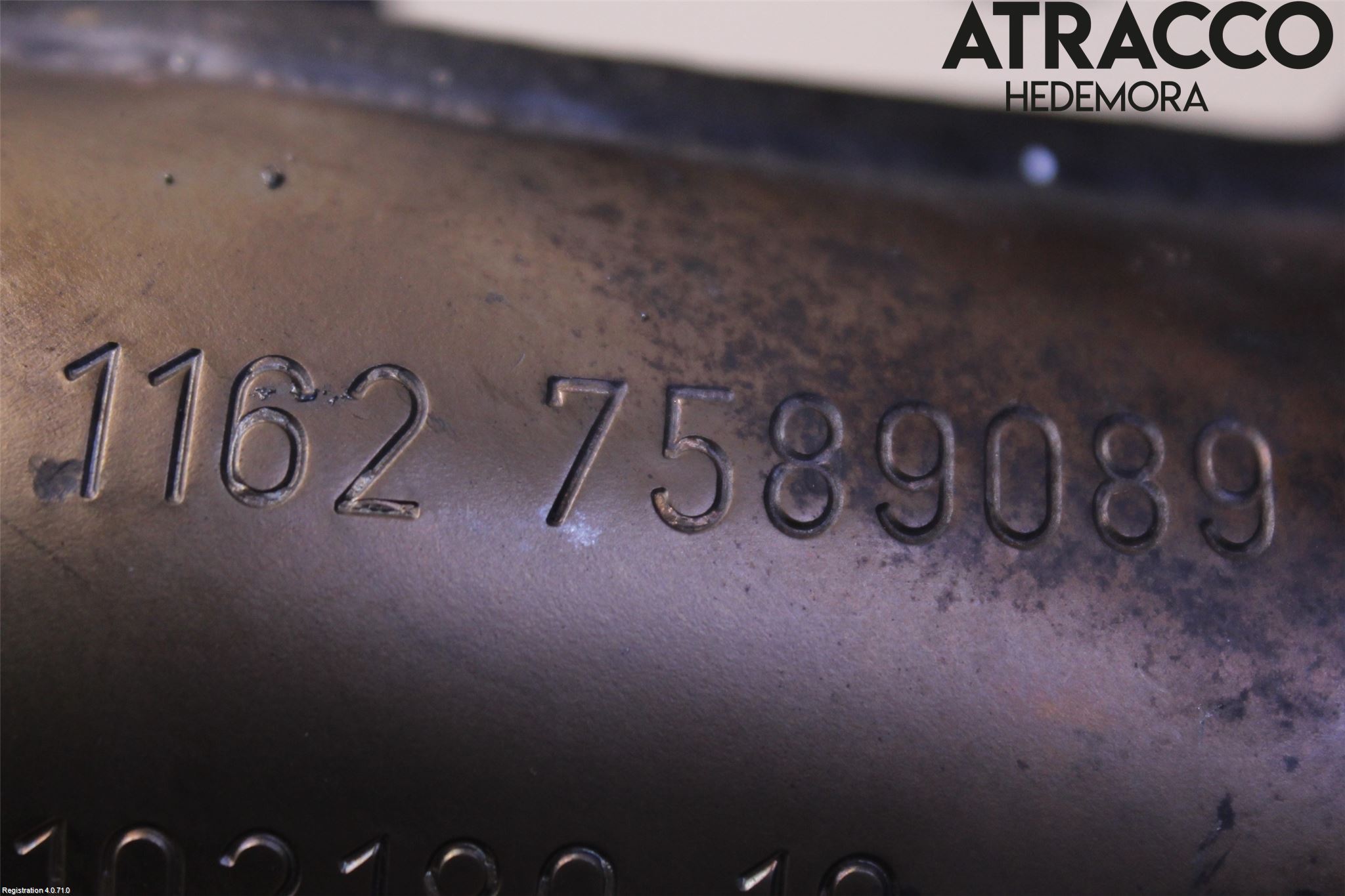 BMW X6 E71/E72   08-14 Grenrör Avgas