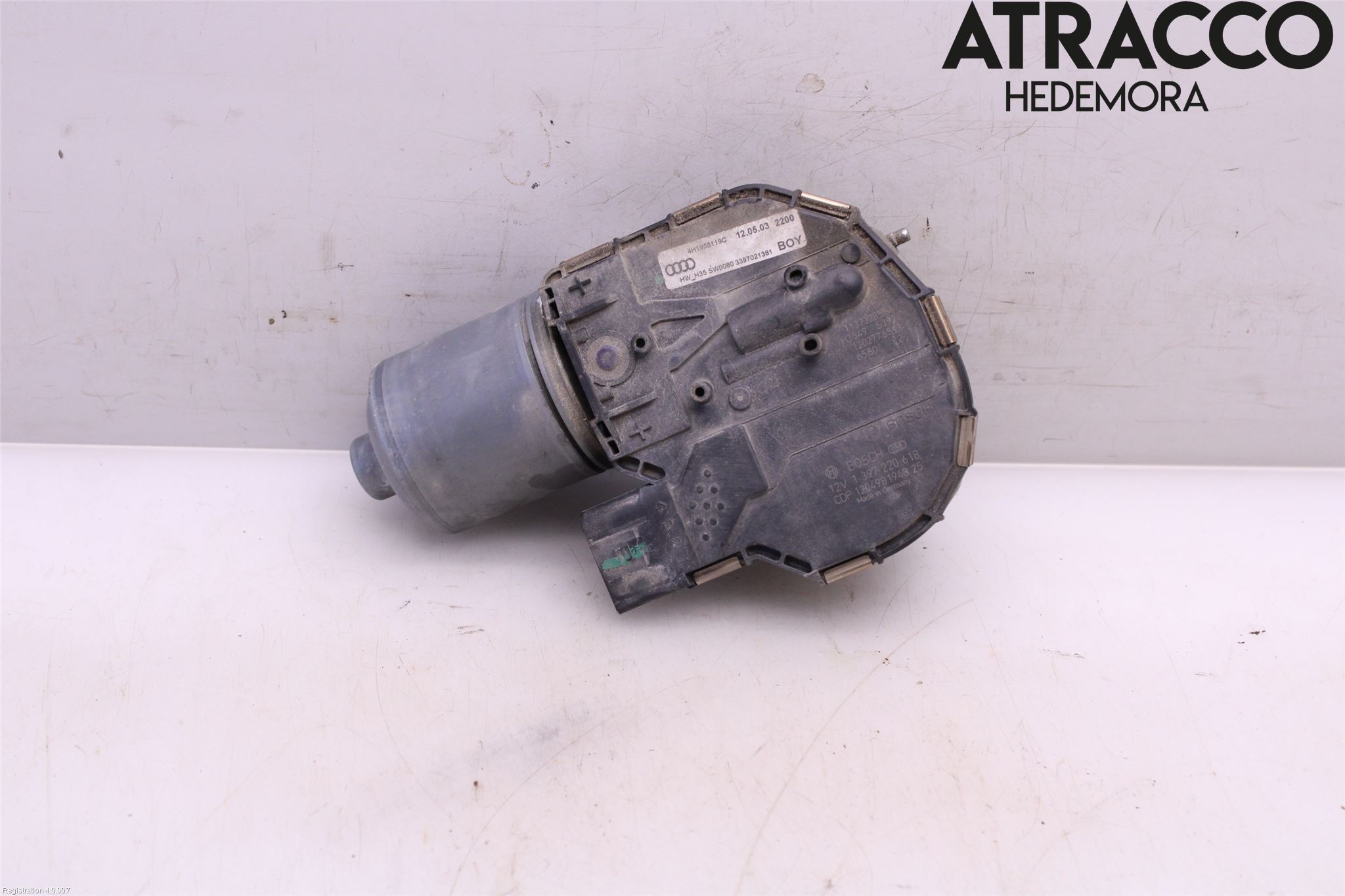 Audi A8/S8 4H 10-17 Torkarmotor Vindruta