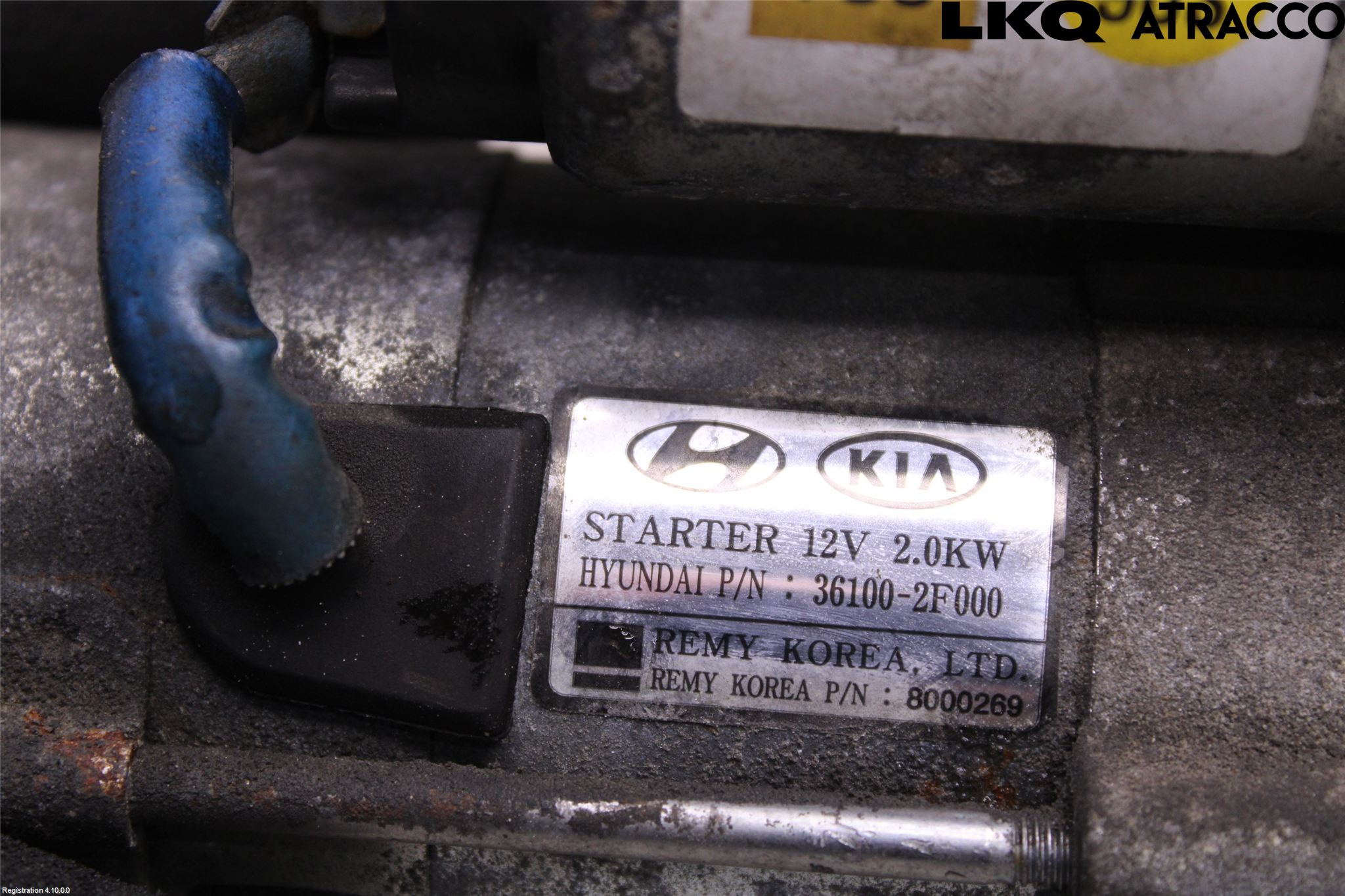 Kia SPORTAGE (SL) 11-15 Startmotor Diesel