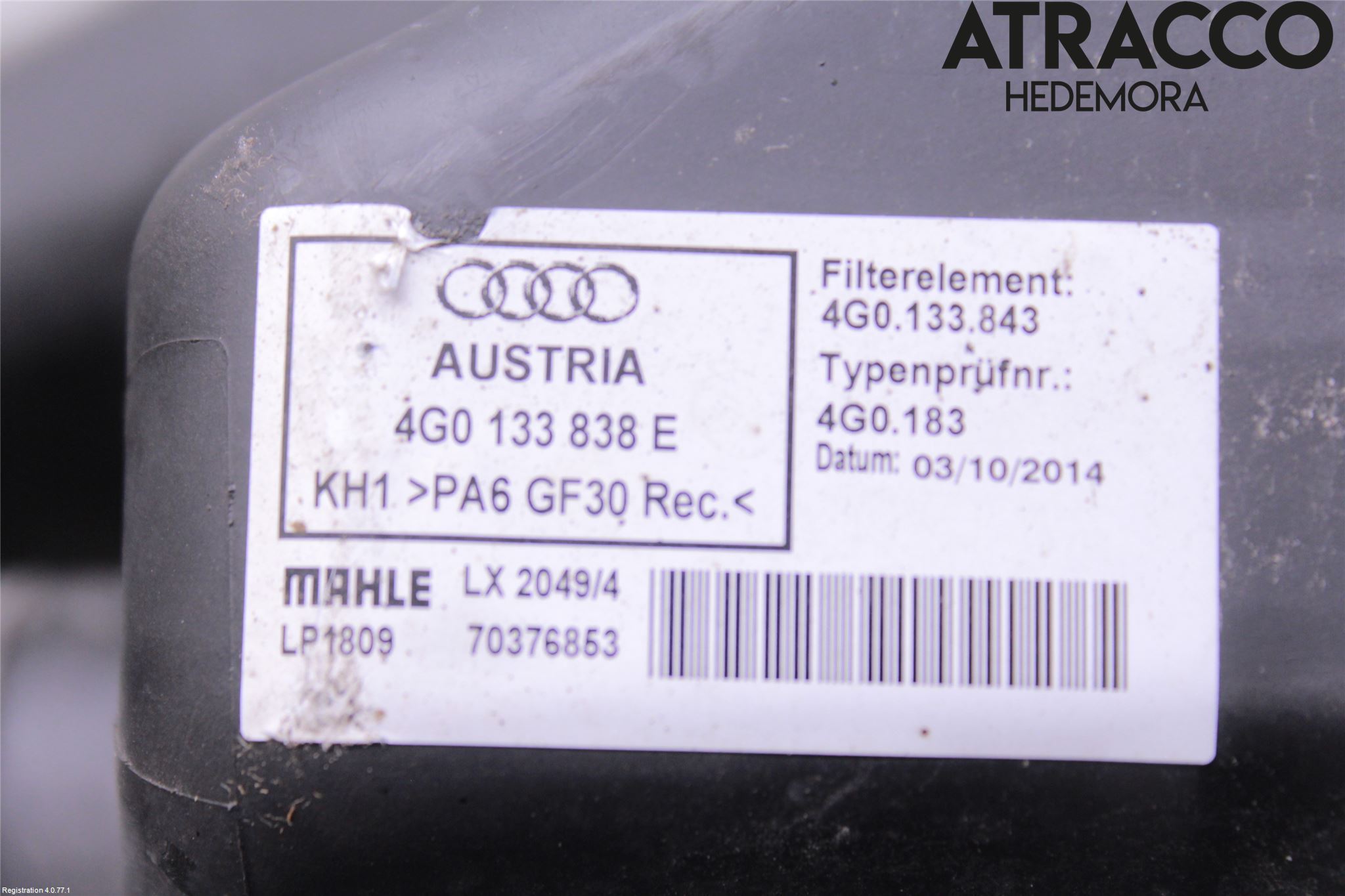 Audi A6 ALLROAD 12-18 Luftrenare