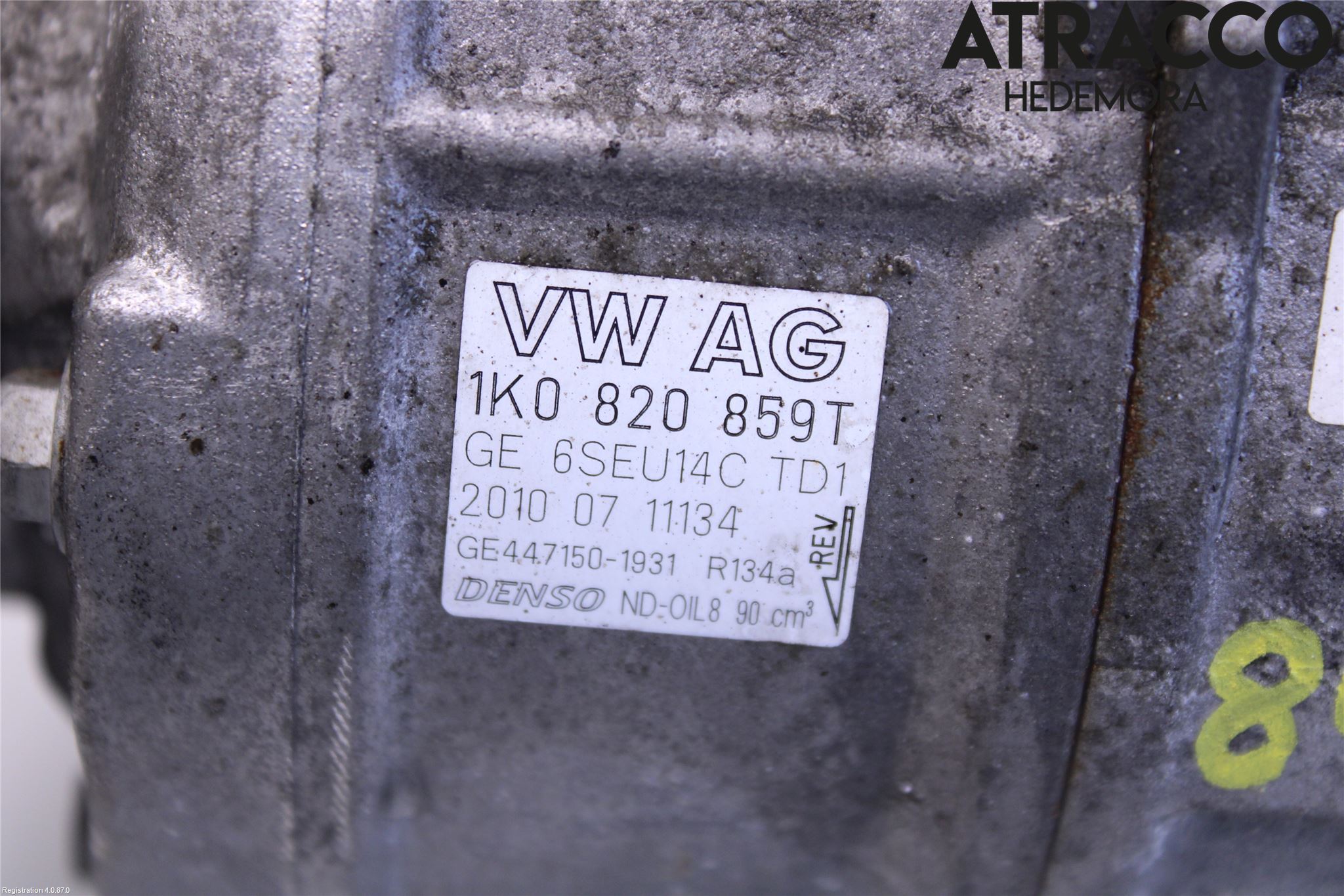 Audi A3/S3 05-13 Ac Kompressor