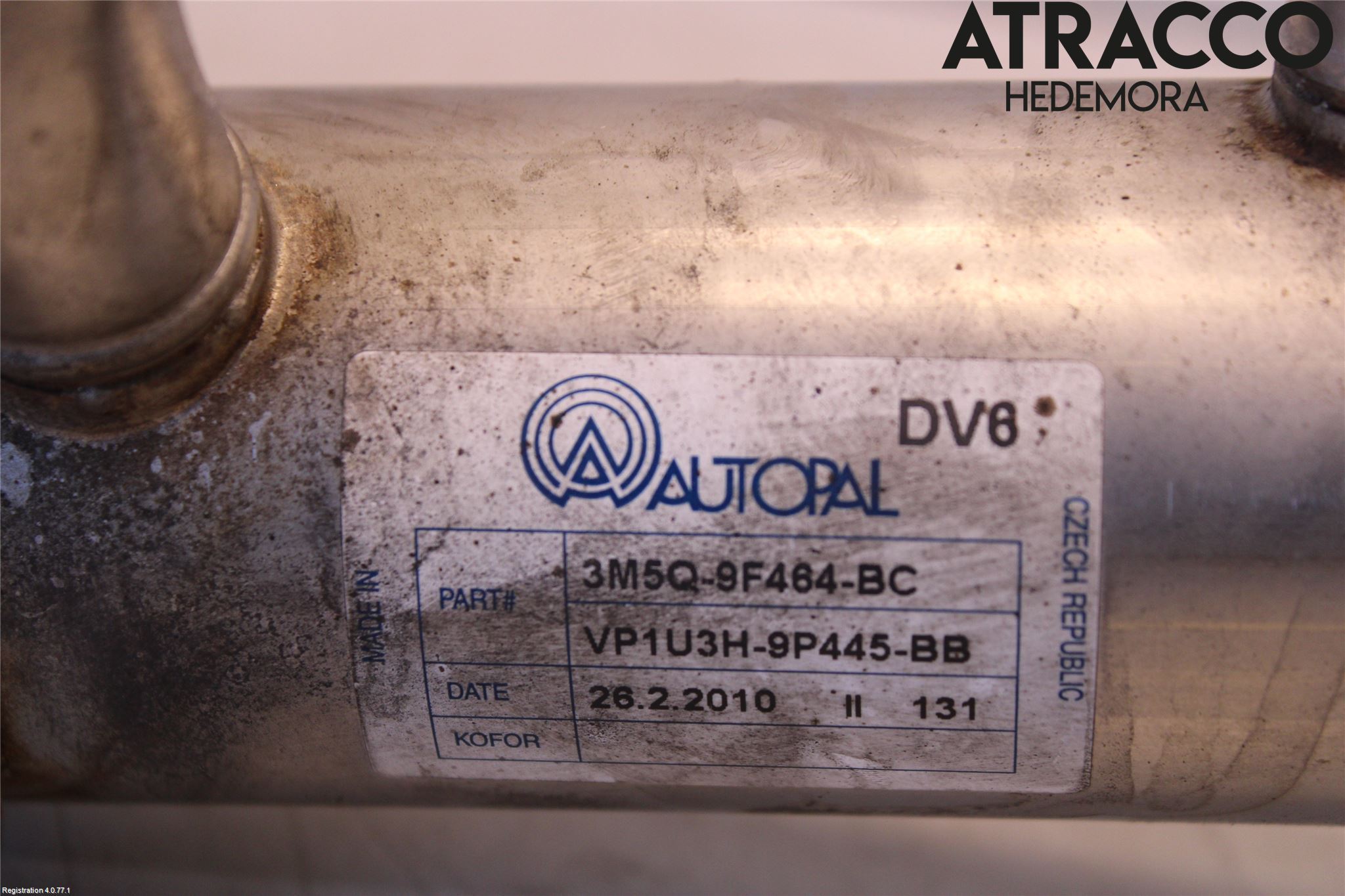 Ford FOCUS C-MAX I 07-10 Avgaskylare