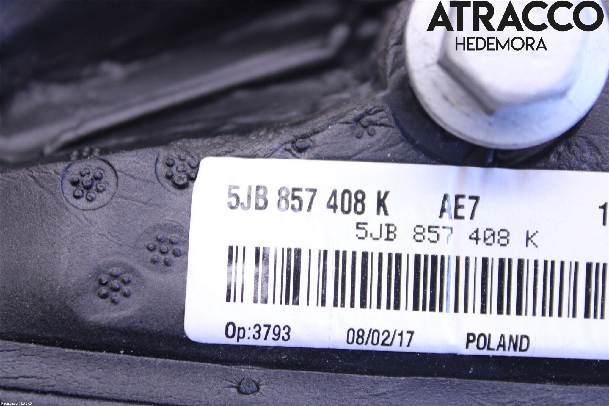 Skoda RAPID Spegel Yttre El Hö