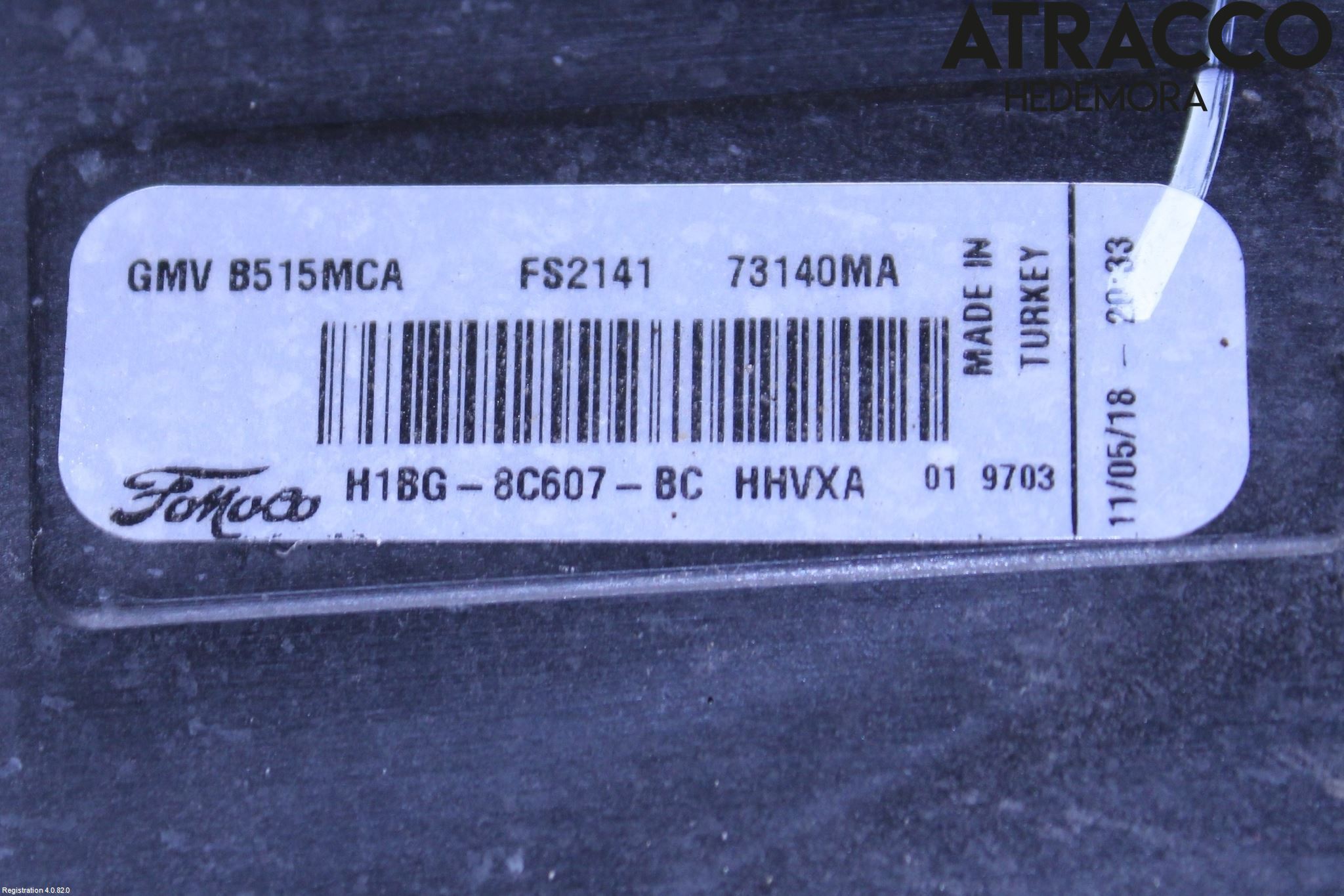 Ford ECOSPORT 17- Kylfläkt El