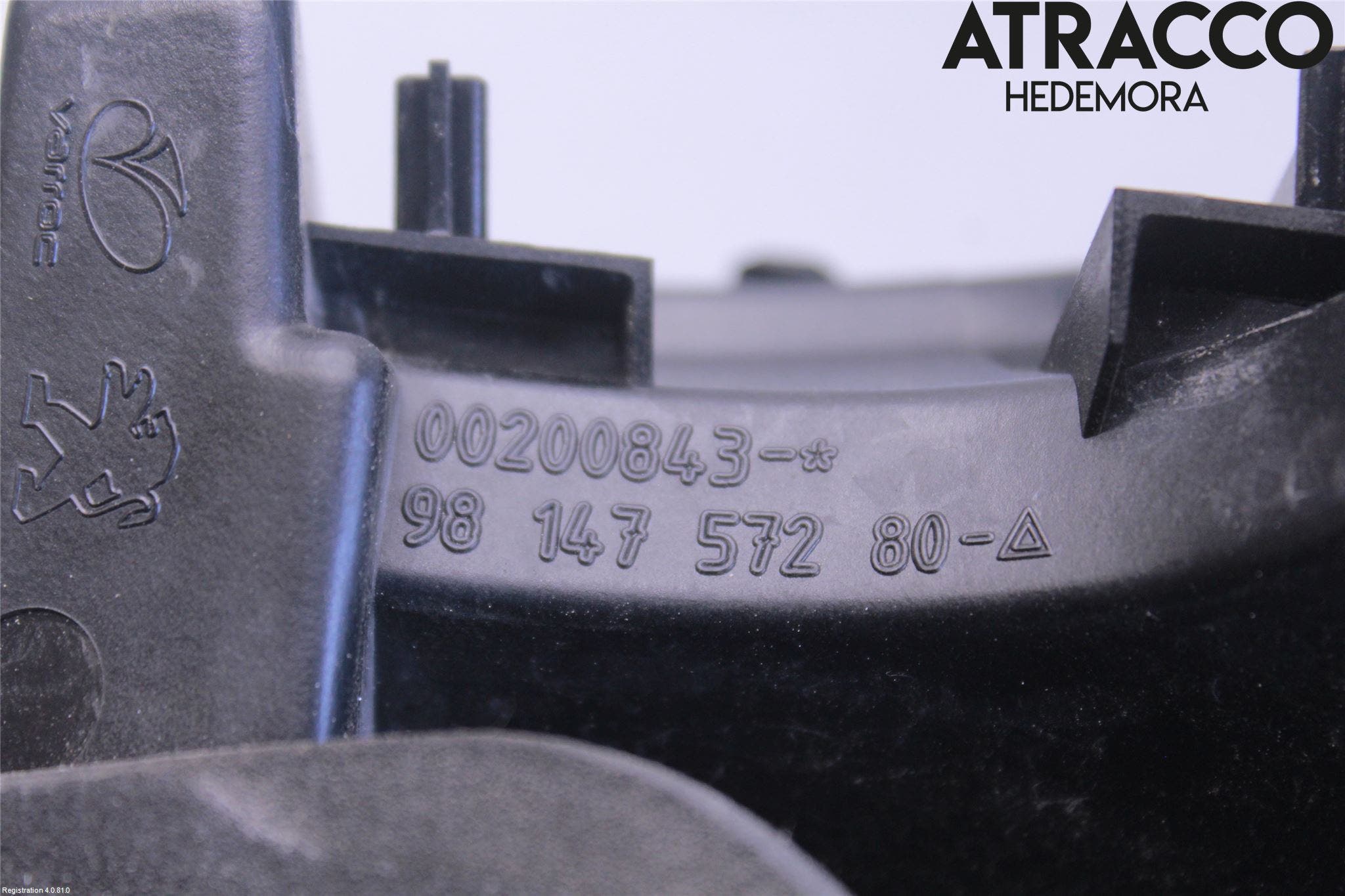 Peugeot 2008 13-20 Bakljus Lucka Hö