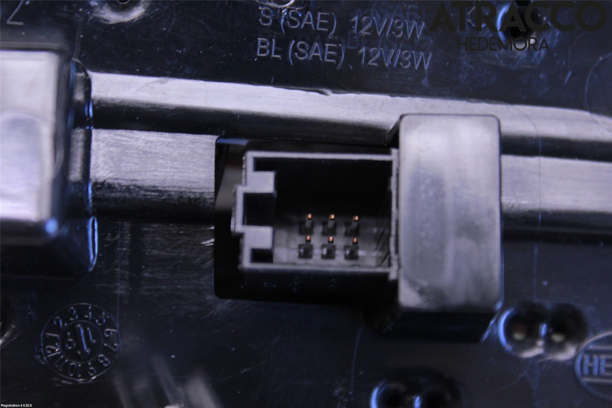 Audi A3/S3 8V 13-20 Bakljus Lucka Hö