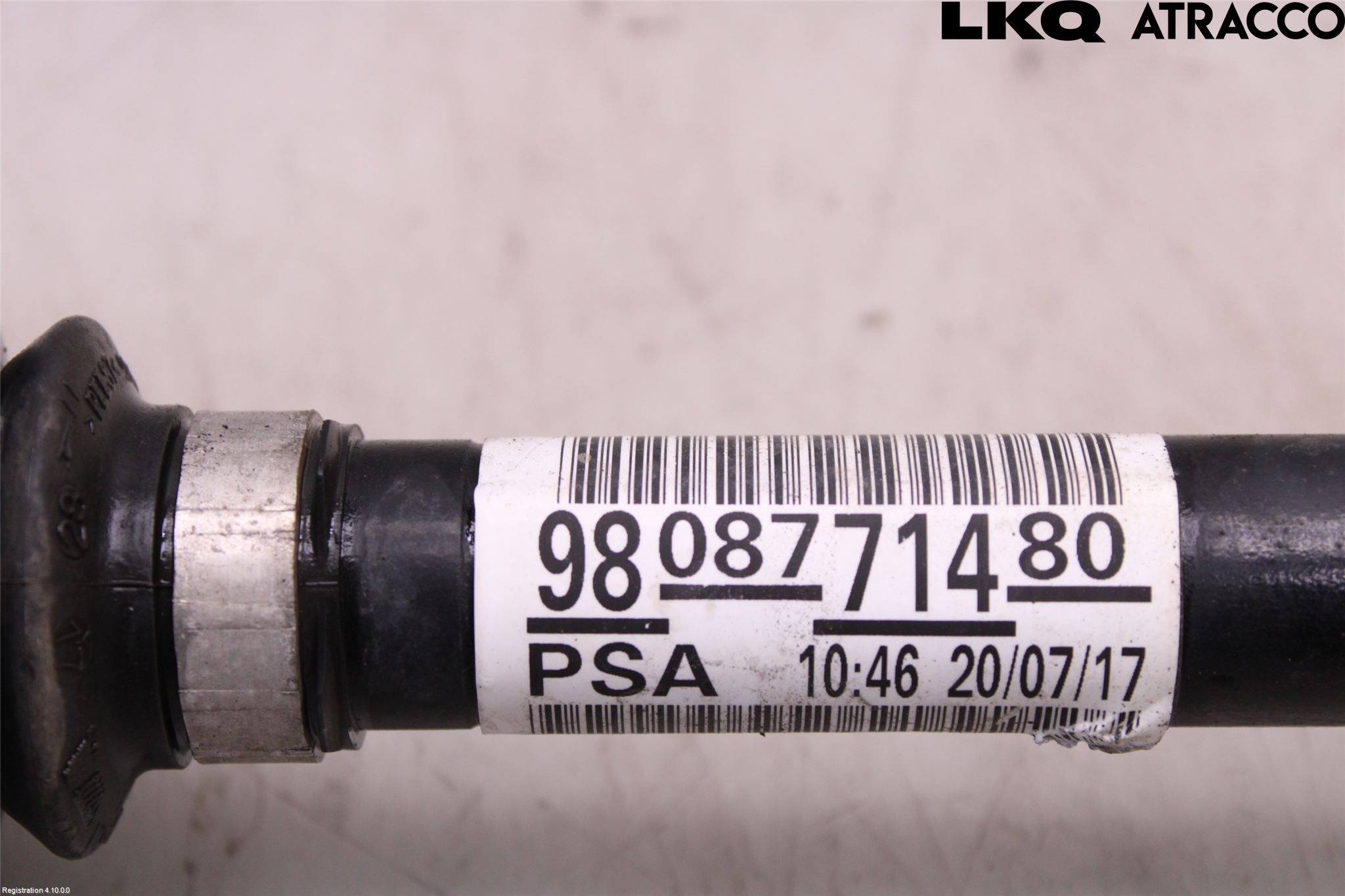 Peugeot 3008 17-24 Drivaxel Fram Vänster