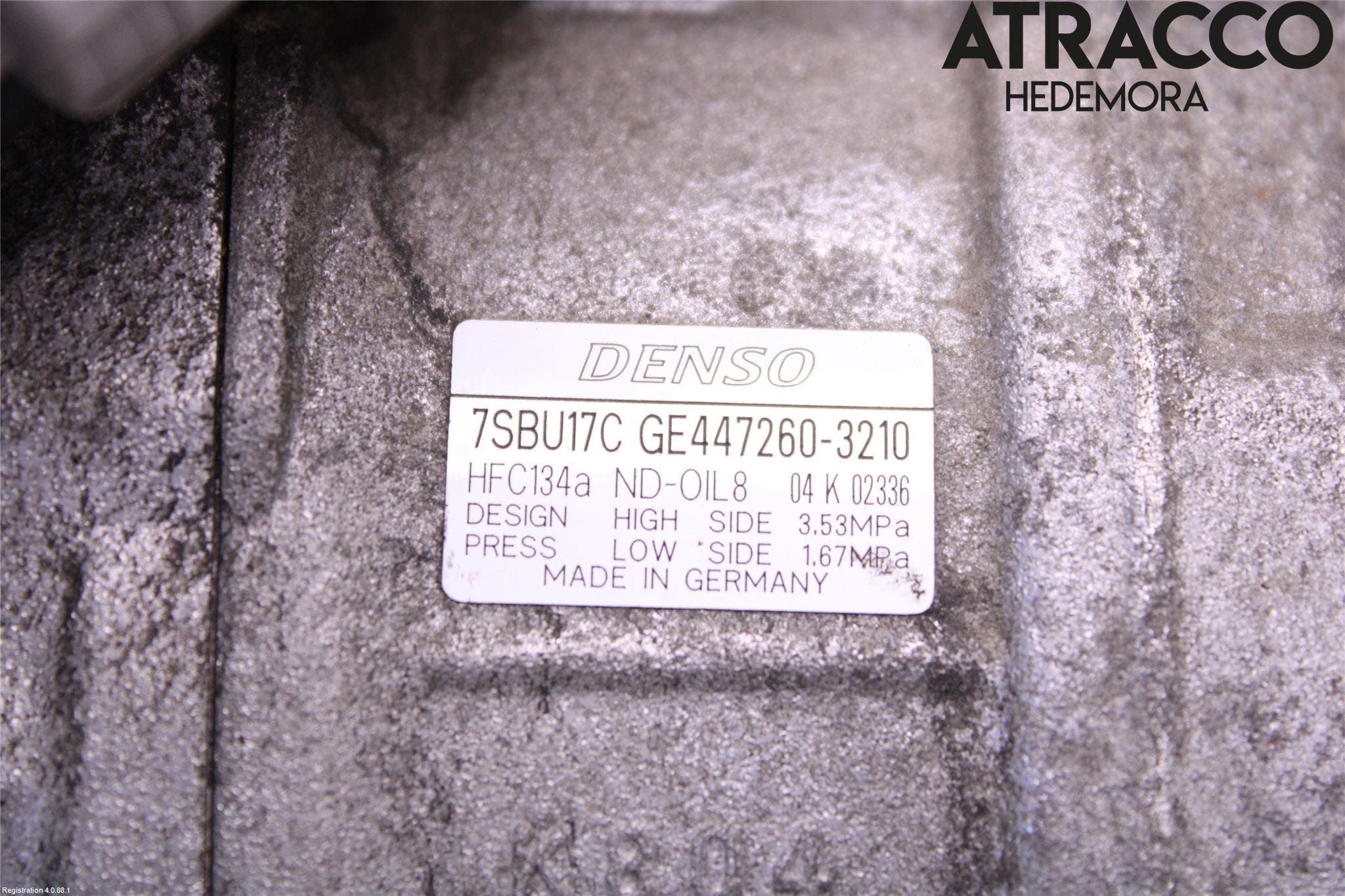 BMW 5 E60/61 Sed/Tou 02-10 Ac Kompressor