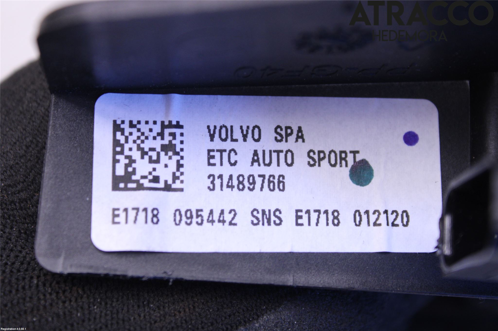 Volvo S90 17->> Gaspedal