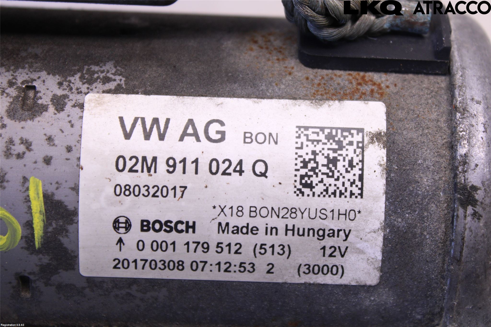 Skoda FABIA 15-21 Startmotor