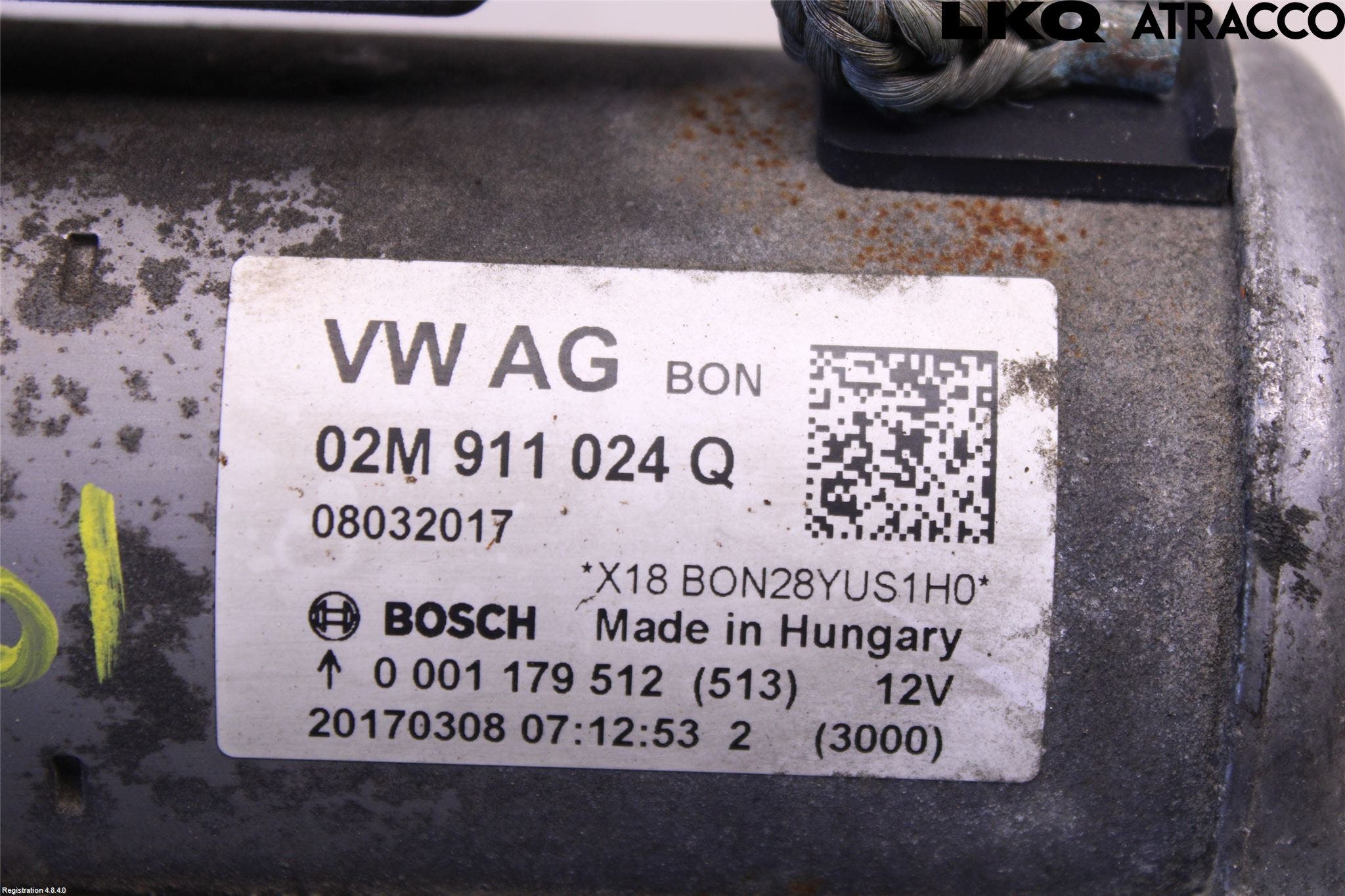 Skoda FABIA 15-21 Startmotor