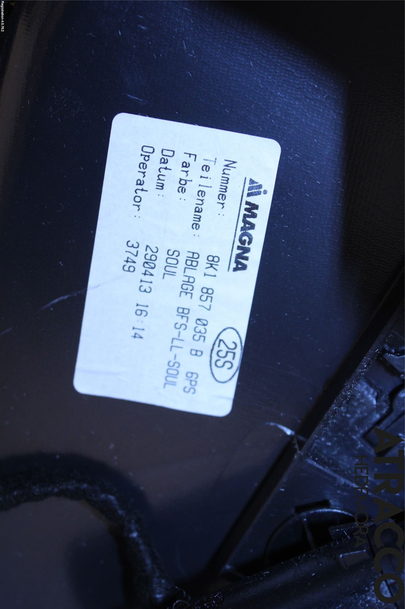 Audi A4 12-15 Handskfack