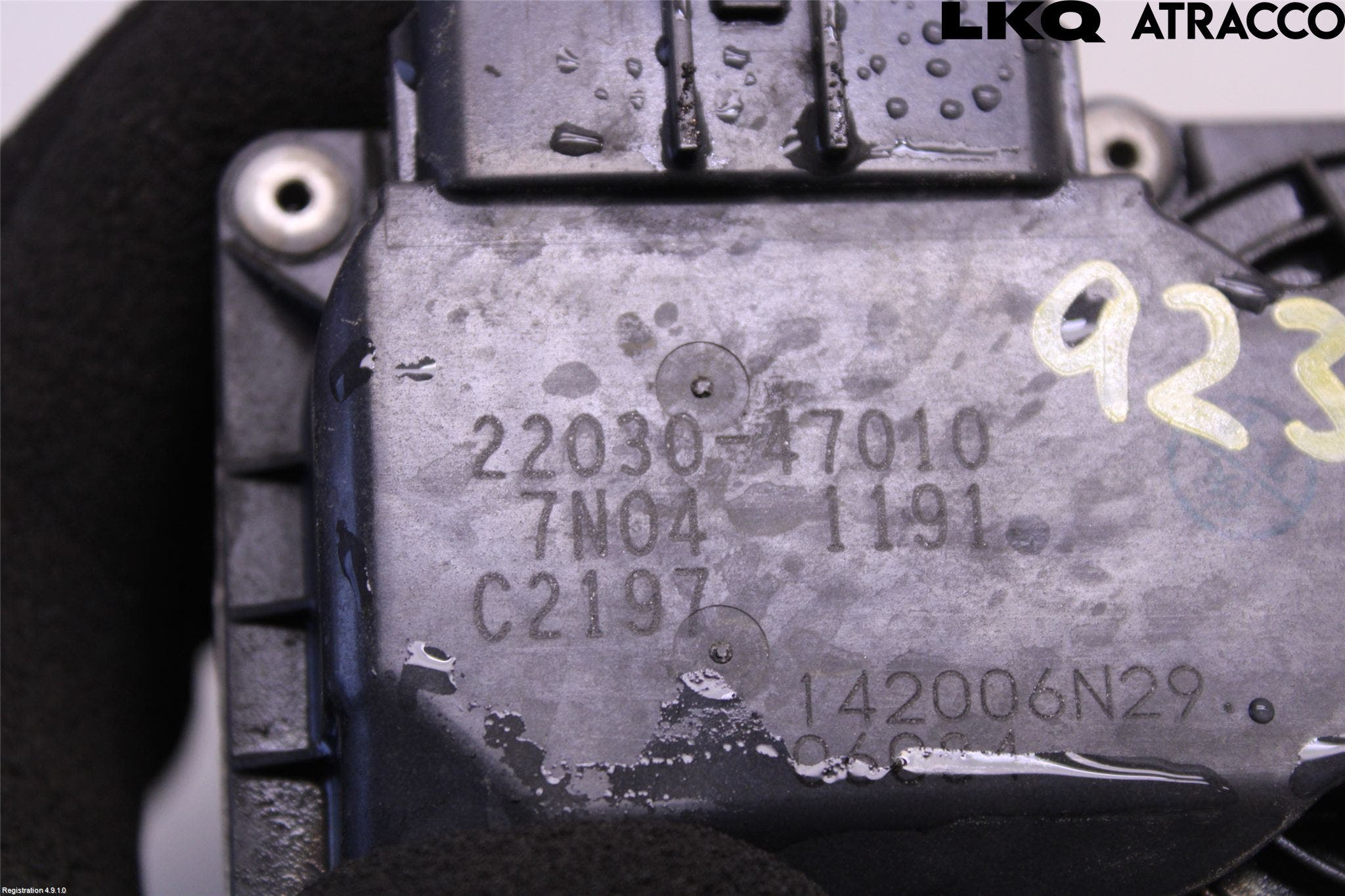 Toyota YARIS XP130 12-14 Injspjällhus