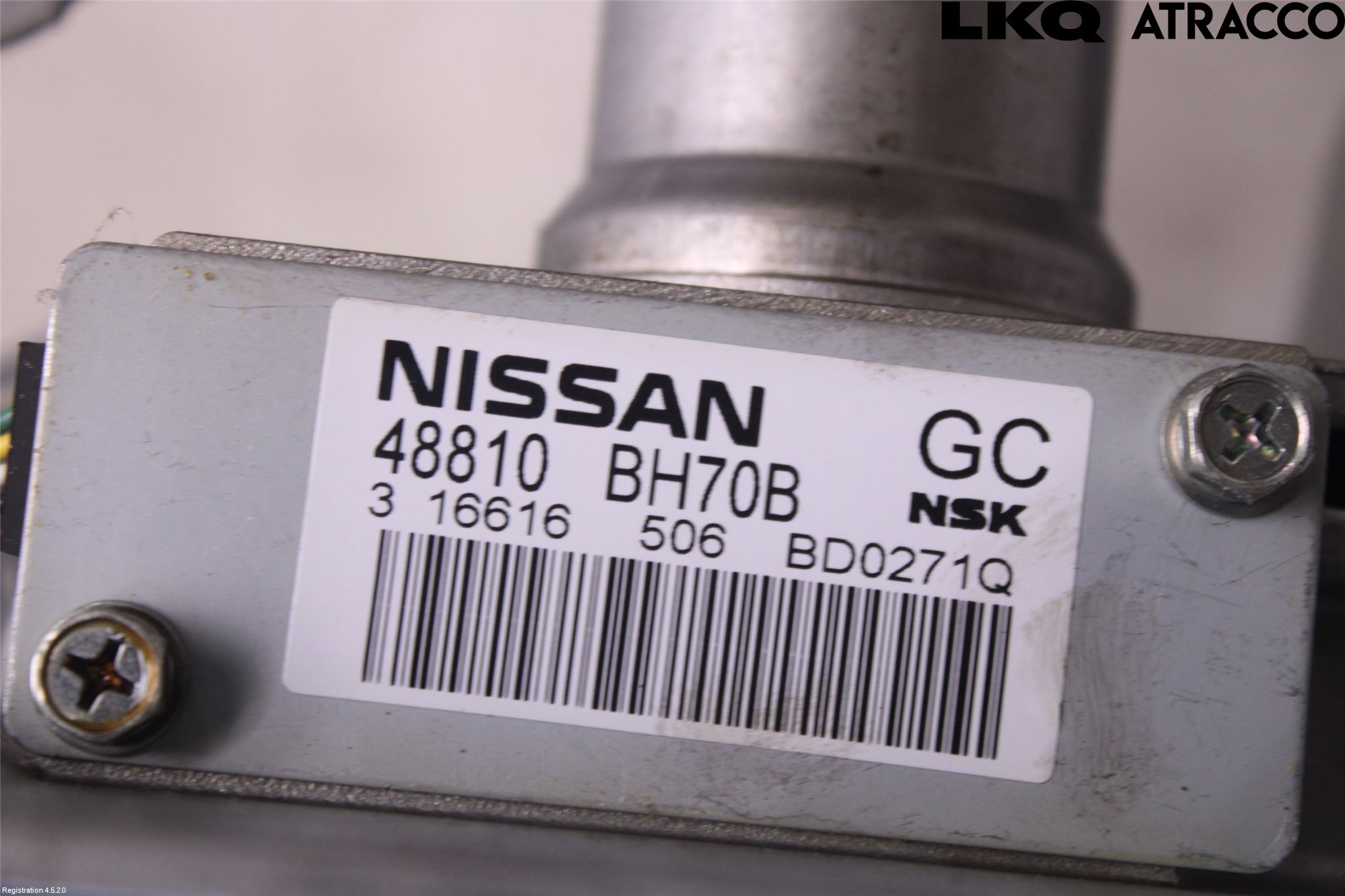 Nissan QASHQAI 14-17 Rattaxelagg Med Inb Servo