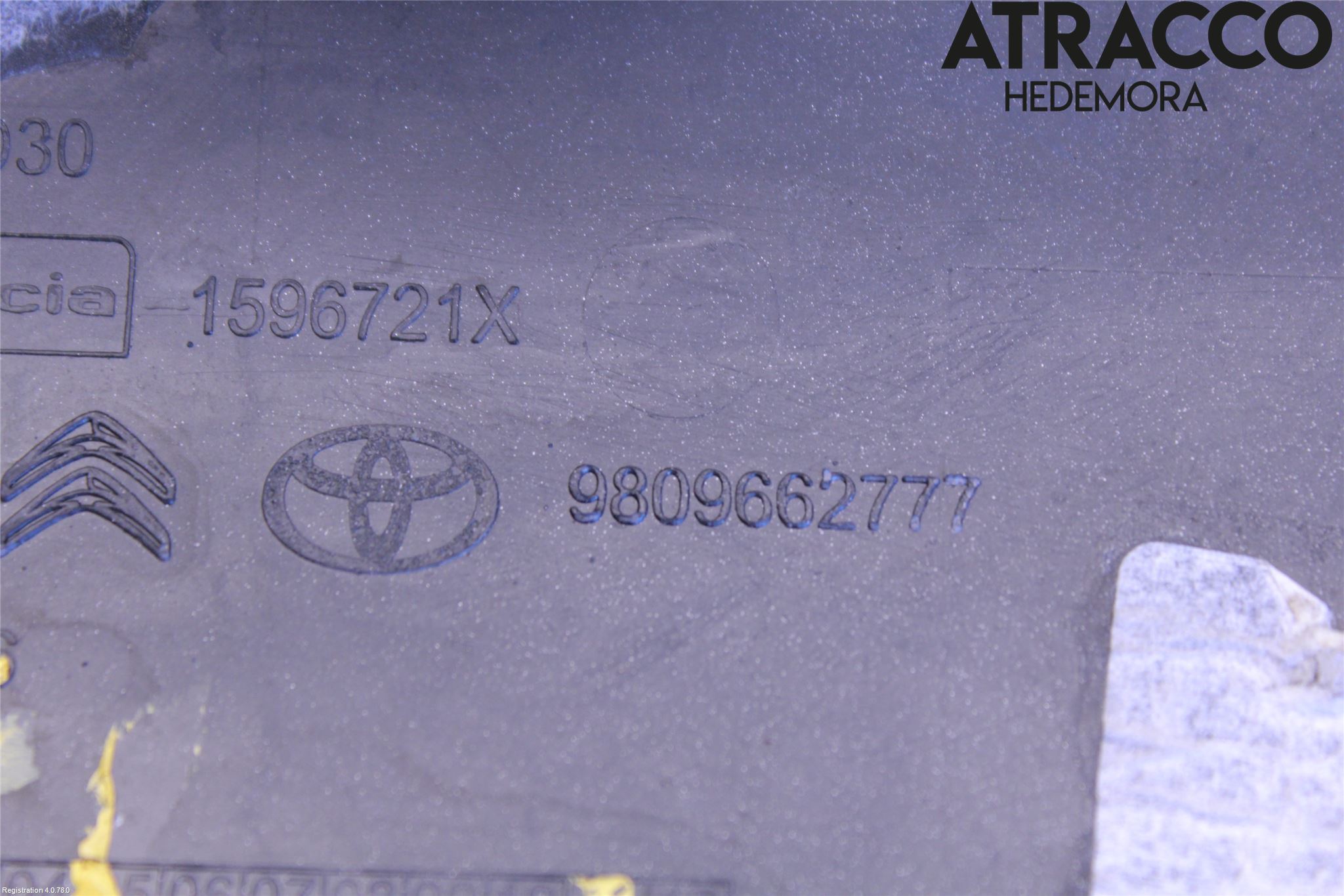 Toyota PROACE II 16- Stötfångardel Bak Vä