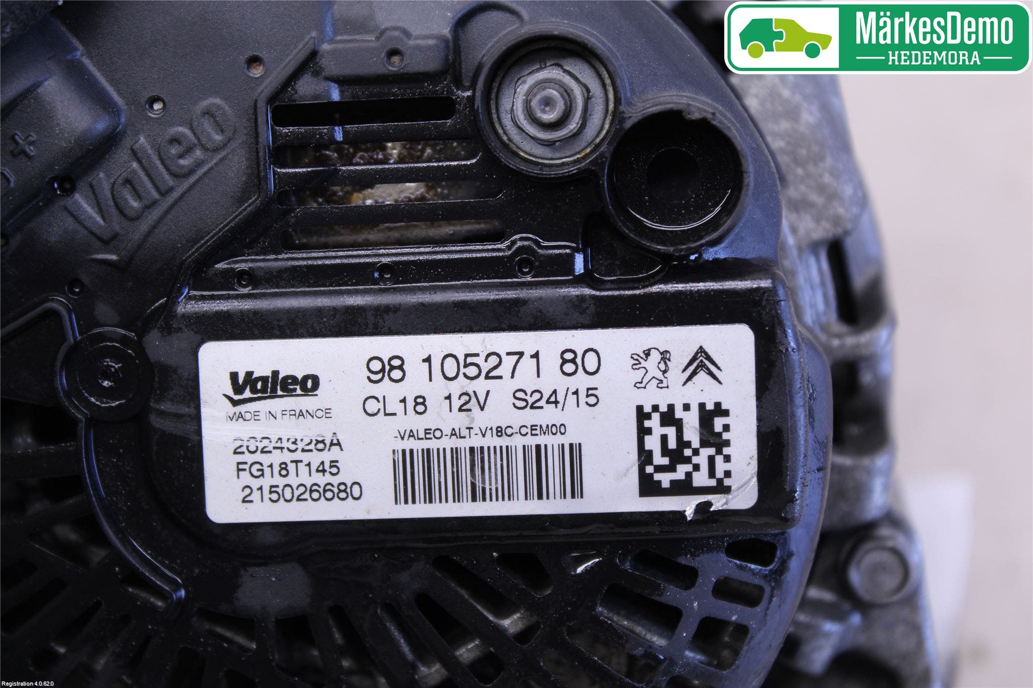 Peugeot PARTNER 16-18 Generator