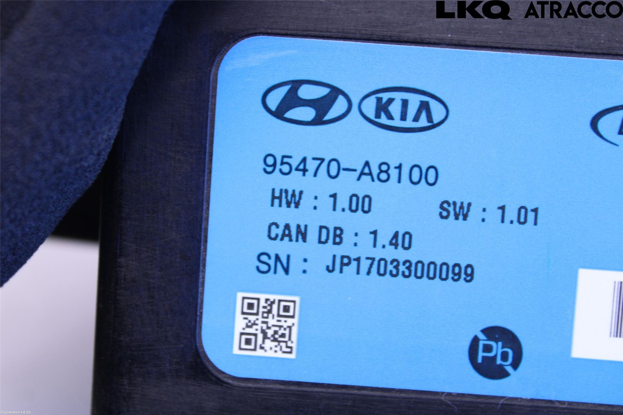 Kia OPTIMA 16-20 Styrenhet Baklucka