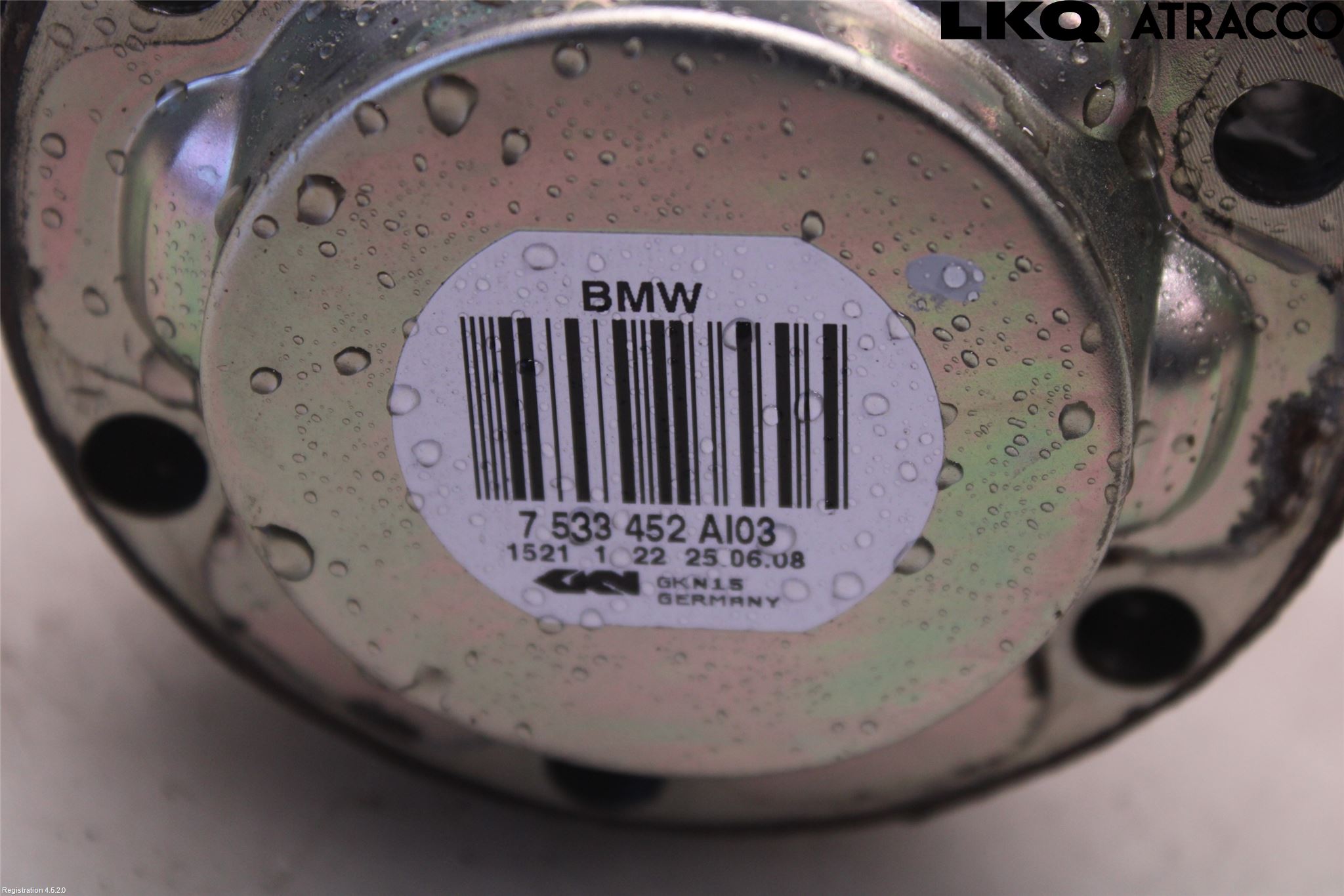 BMW 1 E82/88 Coupé/Cab 06-13 Drivaxel Bak Höger