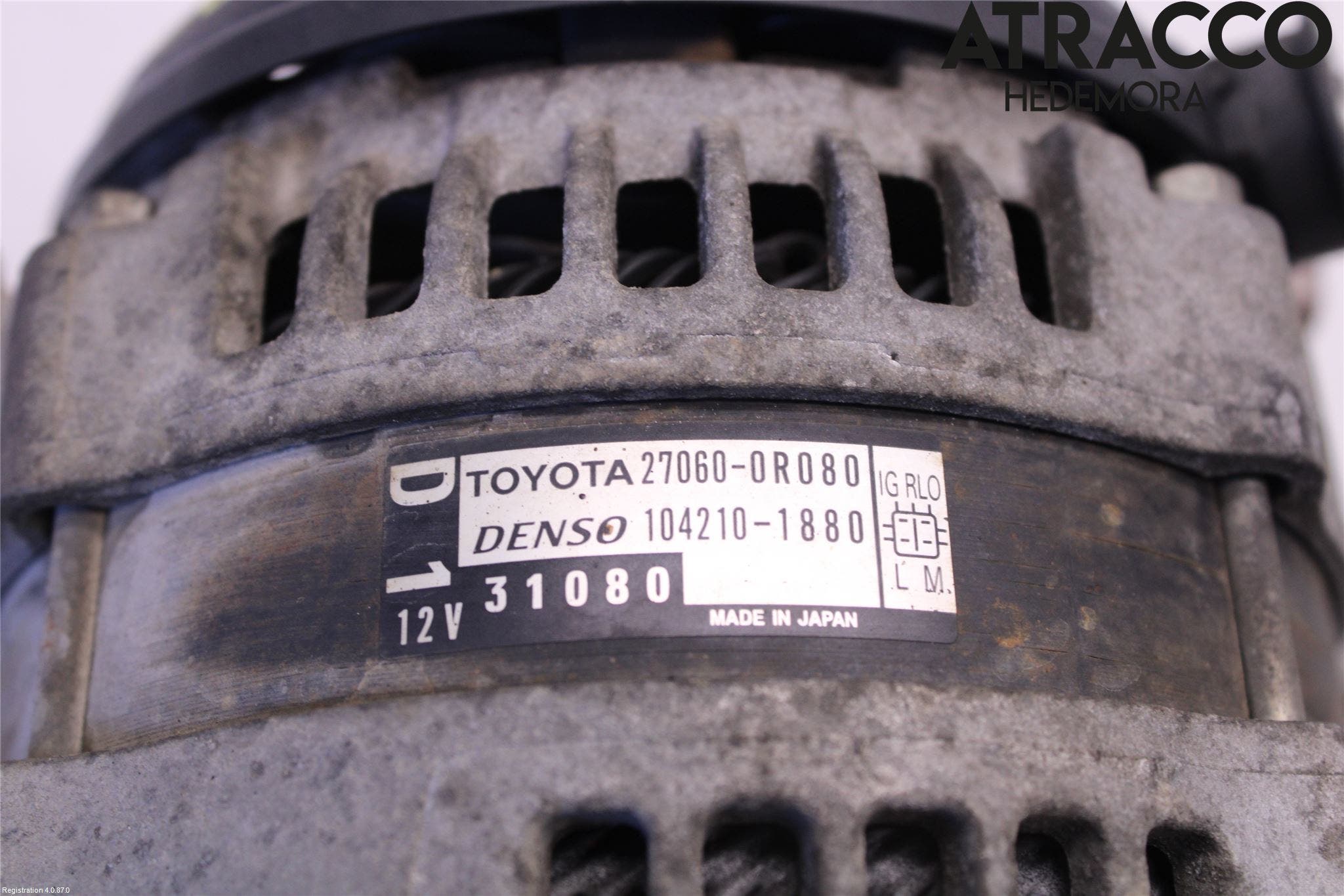 Toyota AVENSIS 09-15 Generator